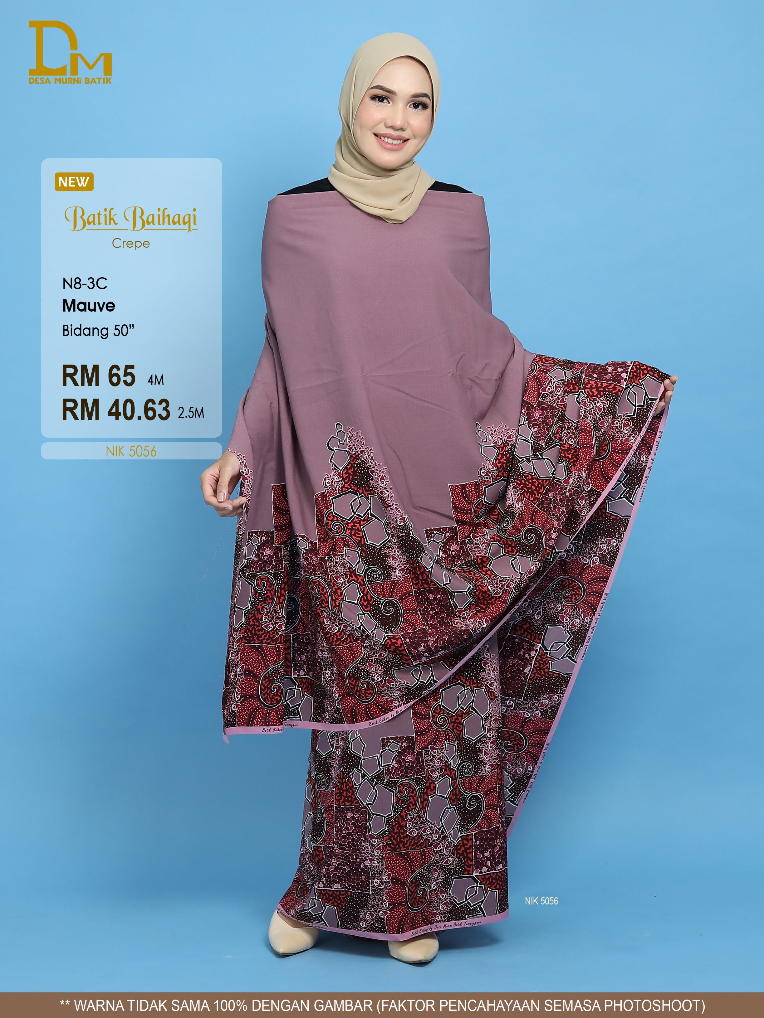 BAIHAQI N 8-3 MAUVE