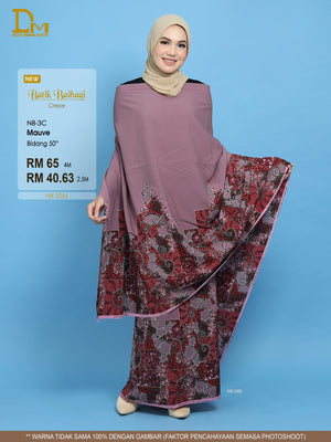 BAIHAQI N 8-3 MAUVE