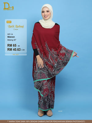 BAIHAQI N 9-1 MAROON