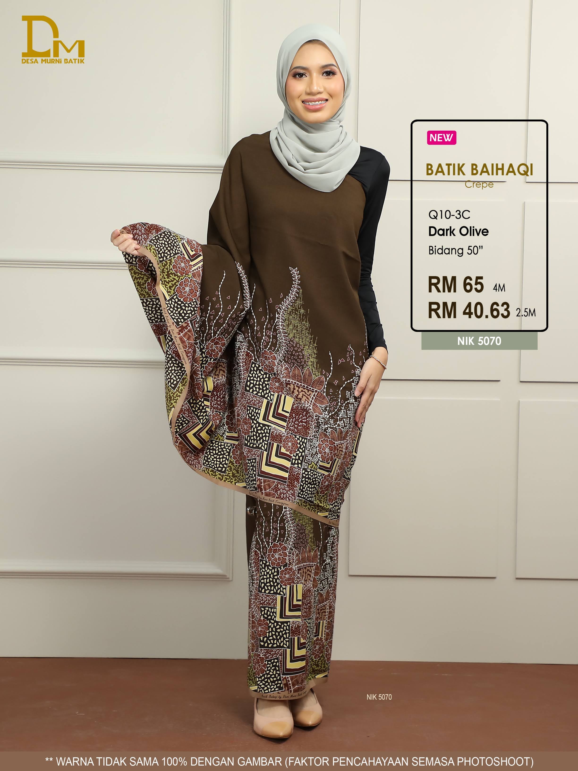 BAIHAQI 1.0 Q 10-3 ZAITUN GELAP