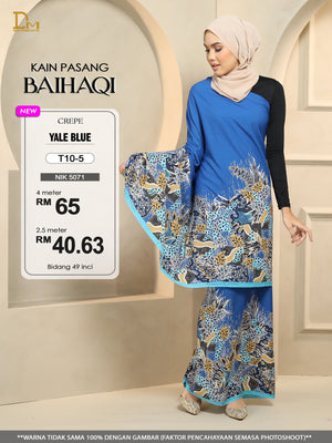 BAIHAQI T 10-5 YALE BLUE