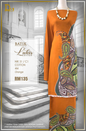 BATIK LUKIS TERENGGANU COTTON NIK 51