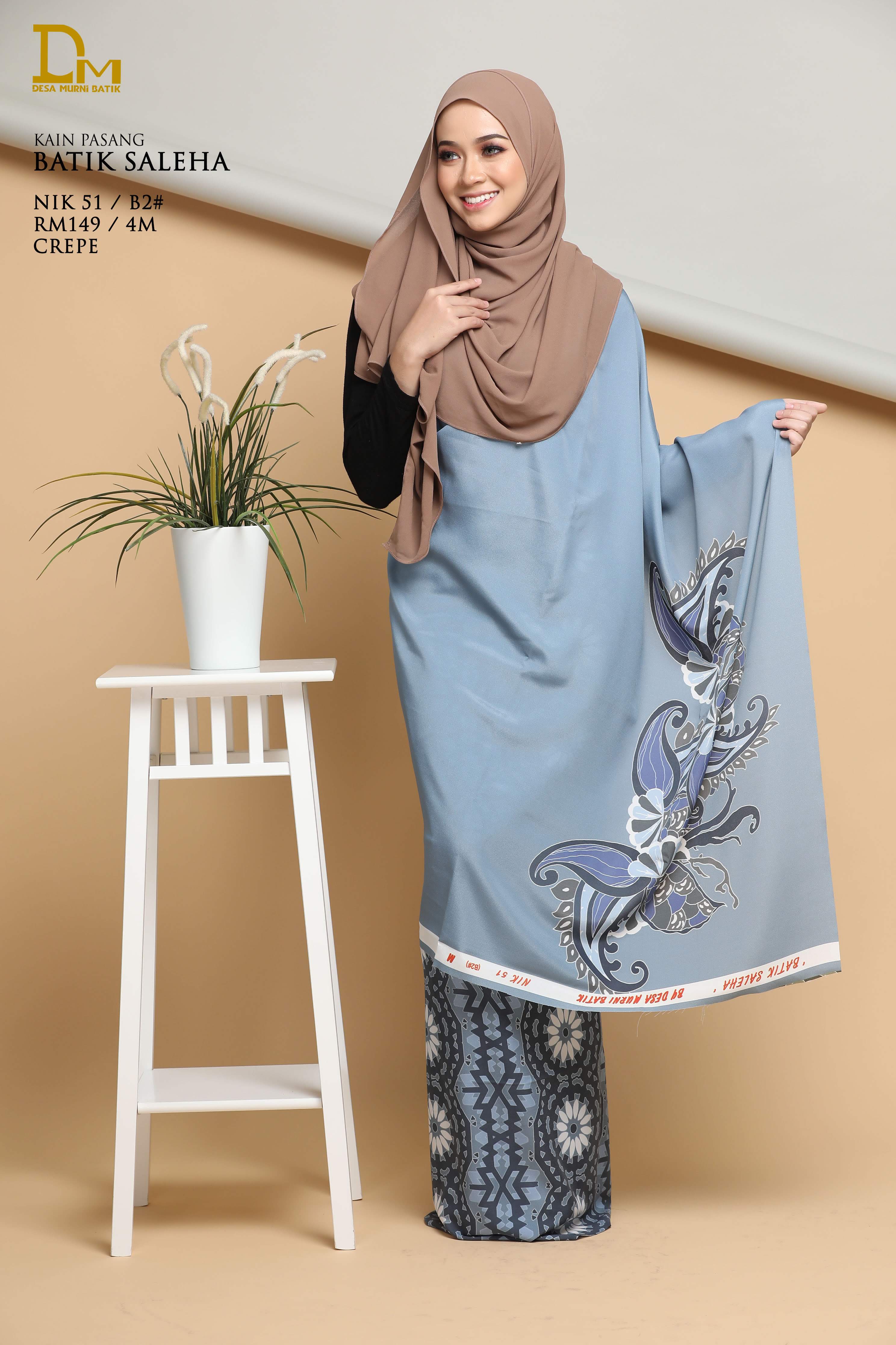 BATIK SALEHA CREPE NIK 51