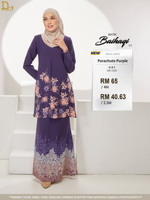 BAIHAQI U 4-1 PARACHUTE PURPLE