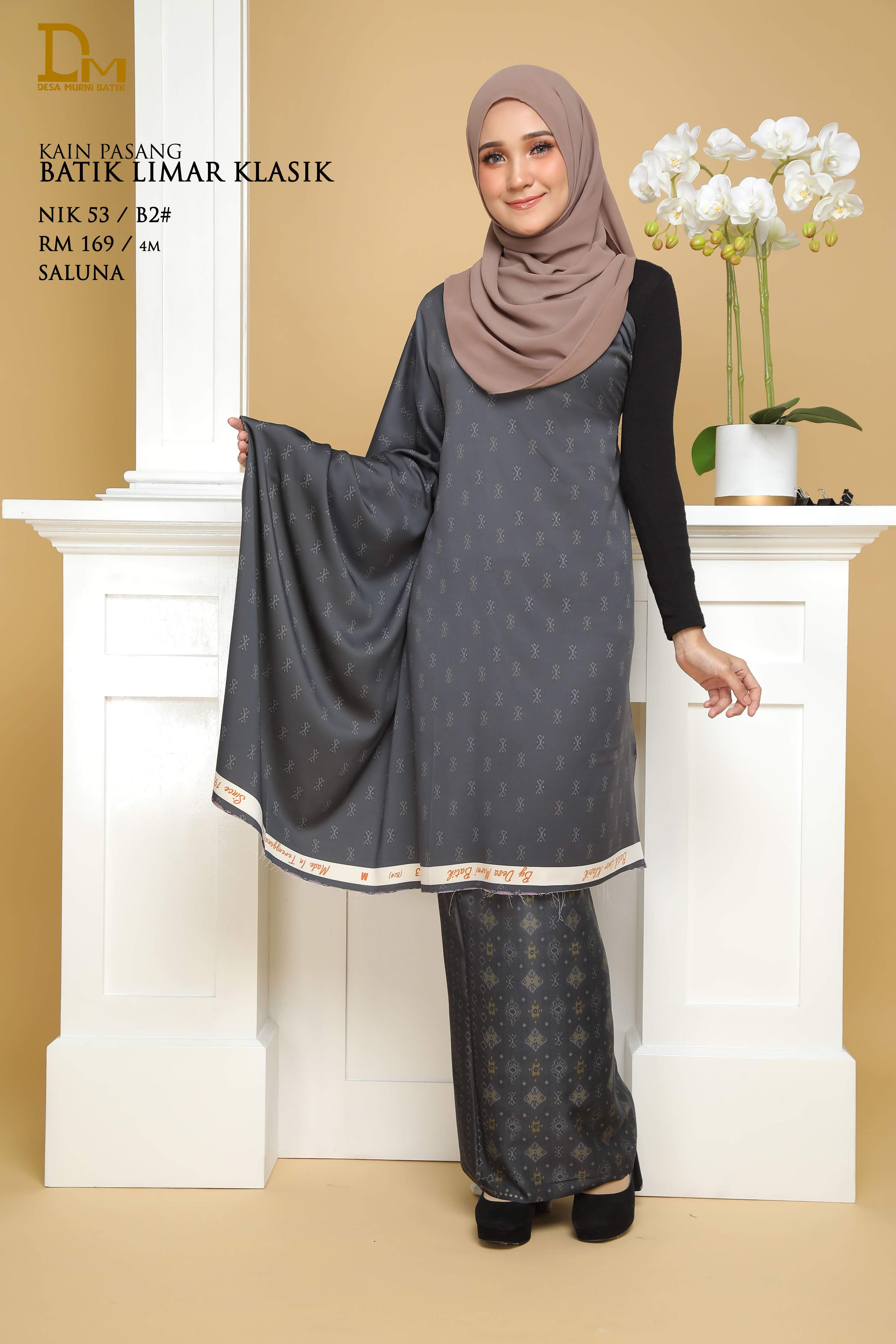 BATIK LIMAR KLASIK SALUNA NIK 53