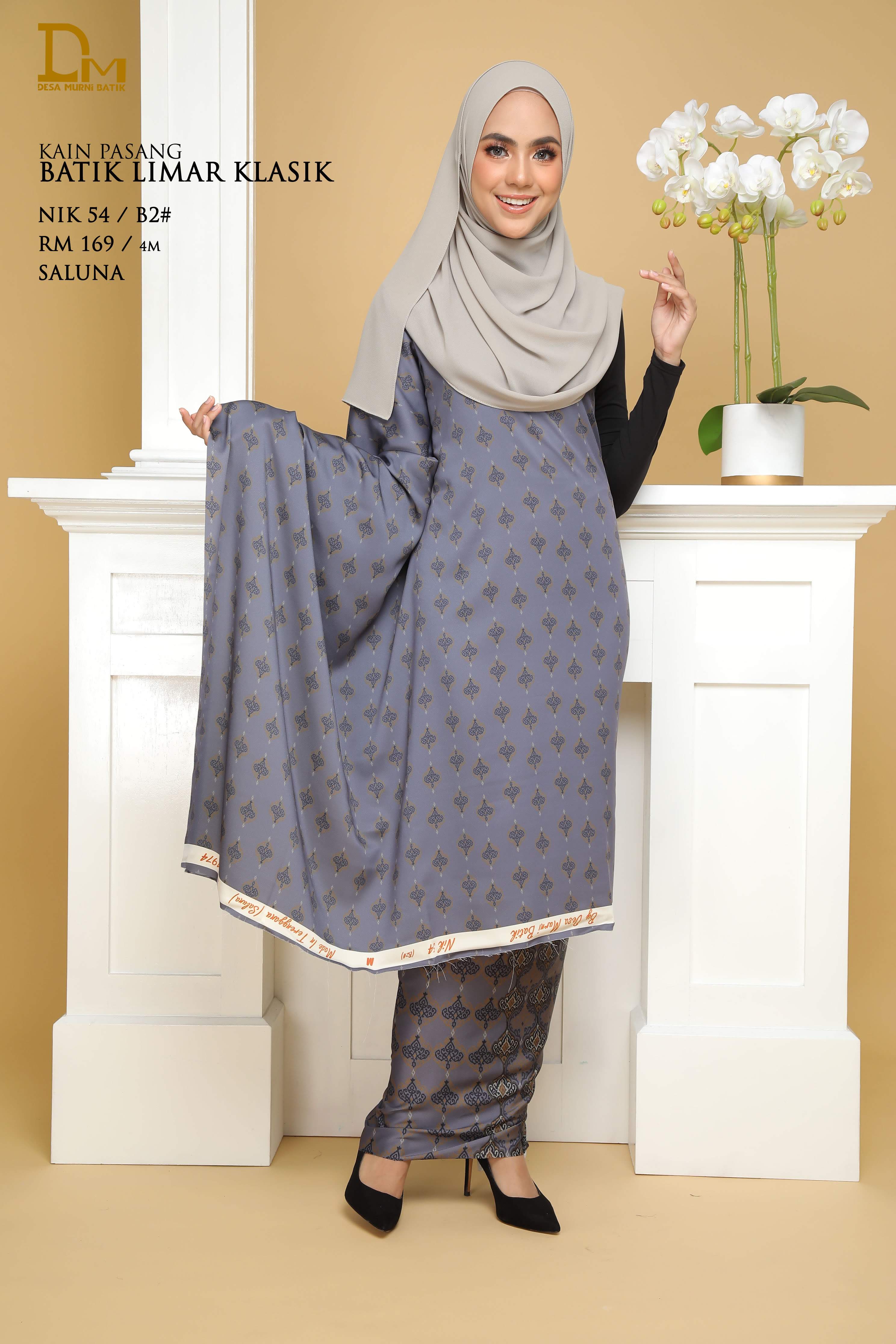 BATIK LIMAR KLASIK SALUNA NIK 54