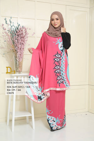 BATIK EKSKLUSIF TERENGGANU CREPE NIK 5639