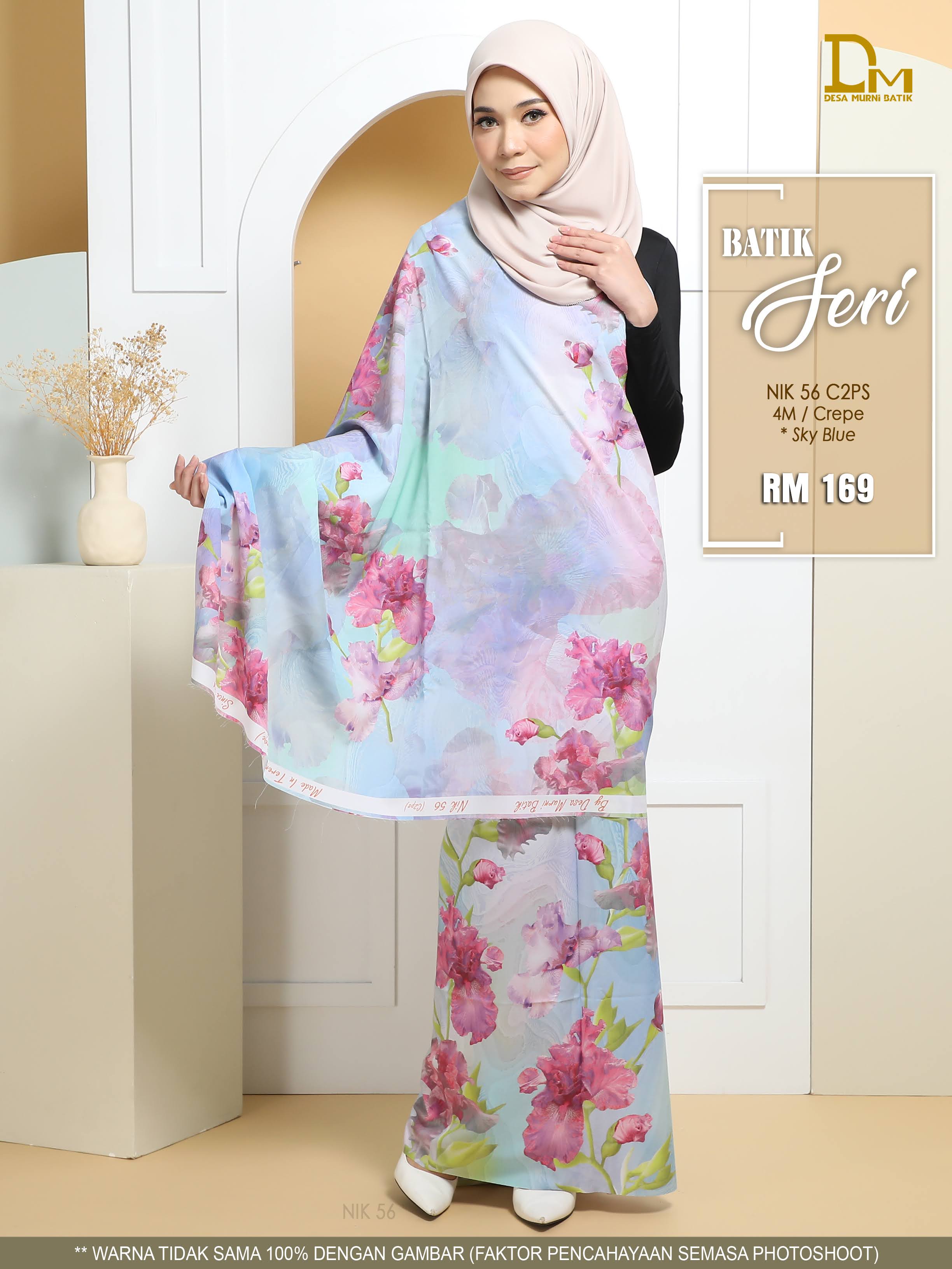 BATIK SERI CREPE NIK 56