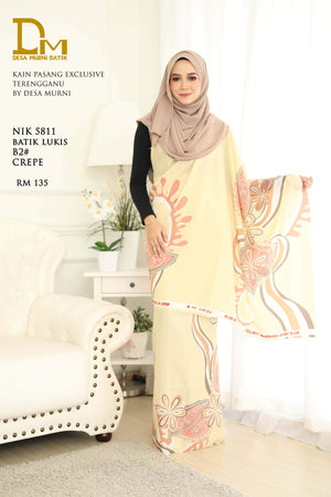 BATIK LUKIS CREPE NIK 5811