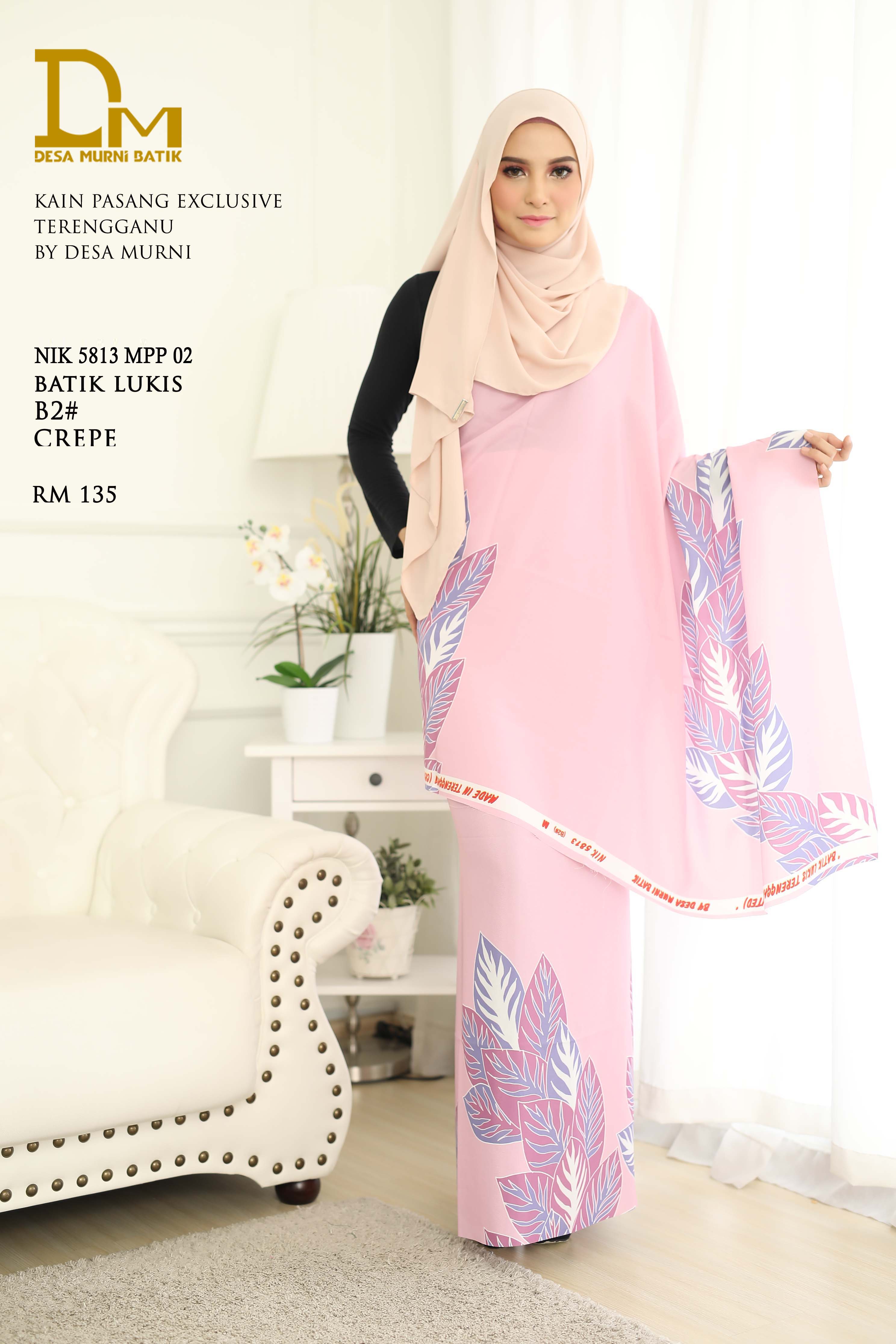BATIK LUKIS CREPE NIK 5813