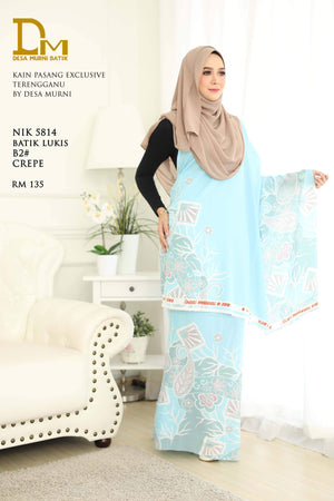 BATIK LUKIS CREPE NIK 5814