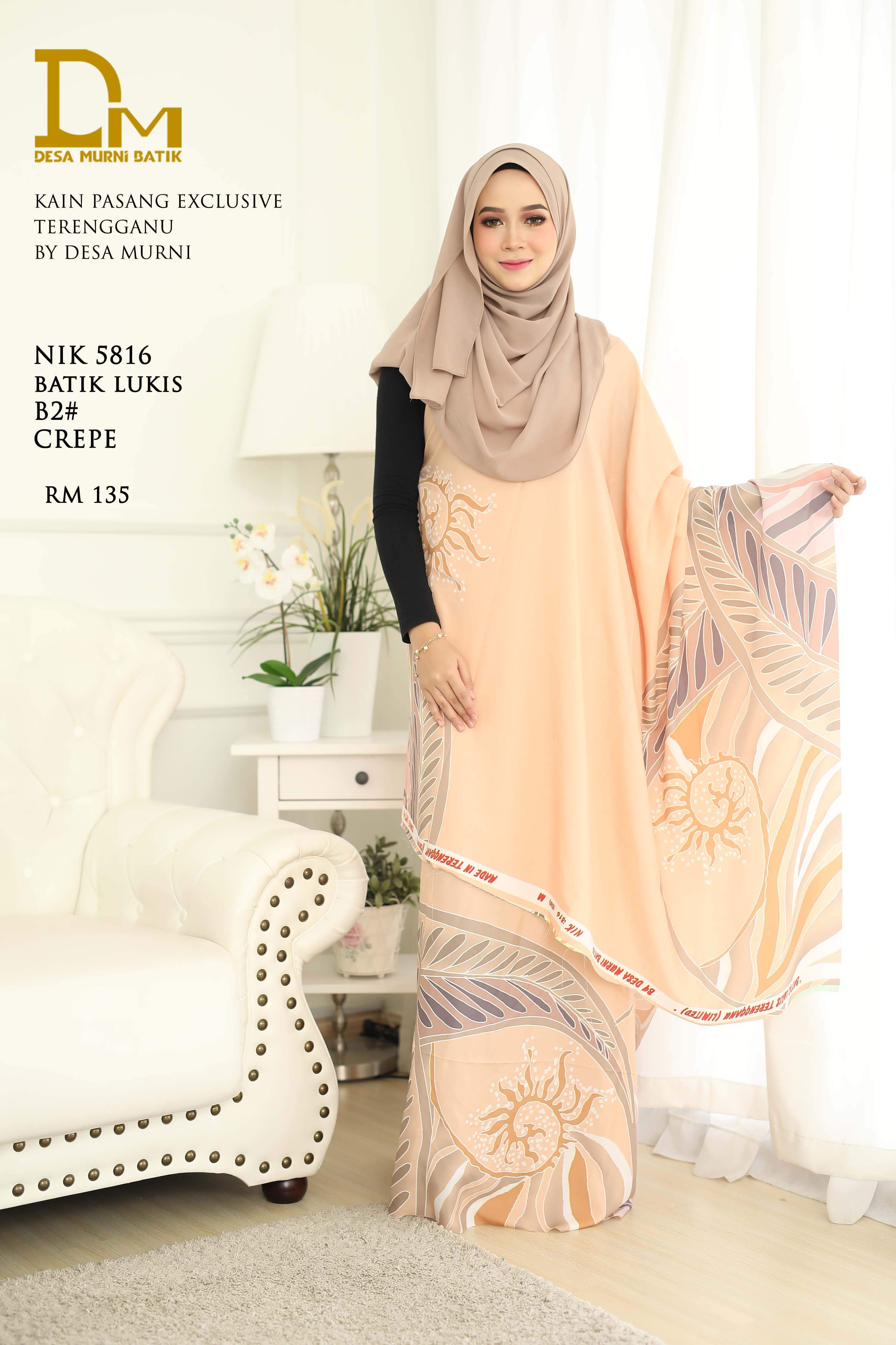 BATIK LUKIS CREPE NIK 5816