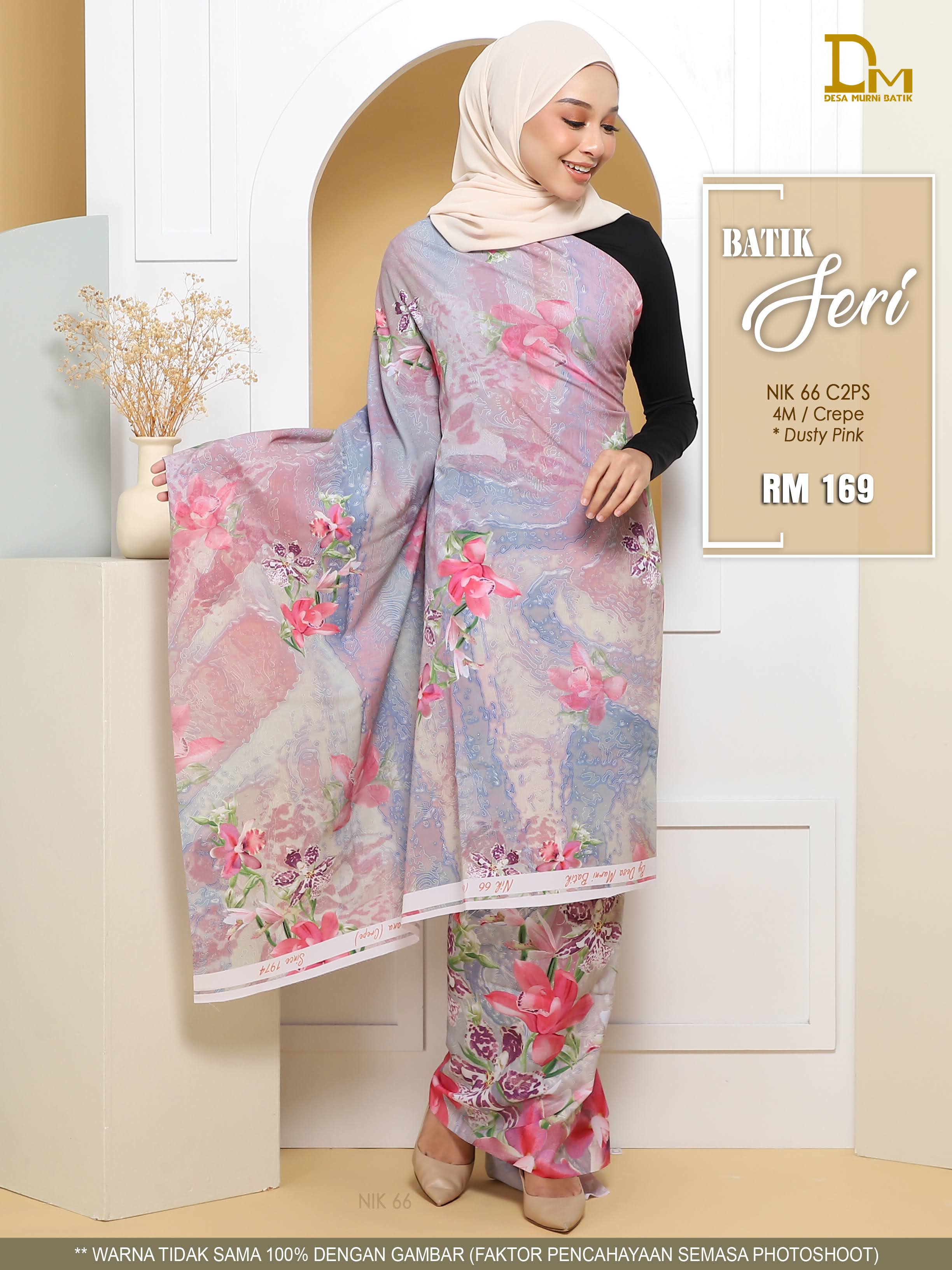 BATIK SERI CREPE NIK 66