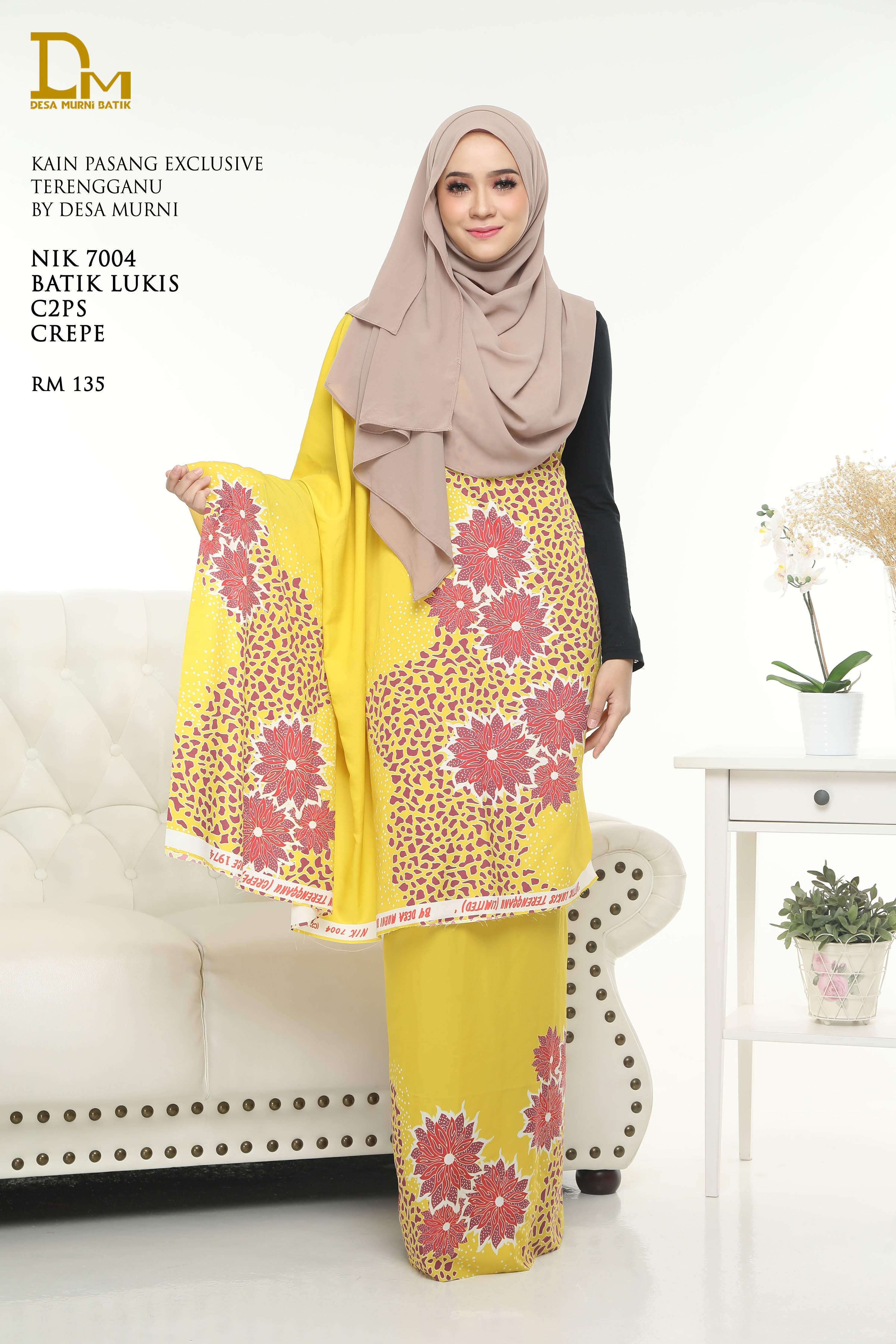 BATIK LUKIS CREPE NIK 7004
