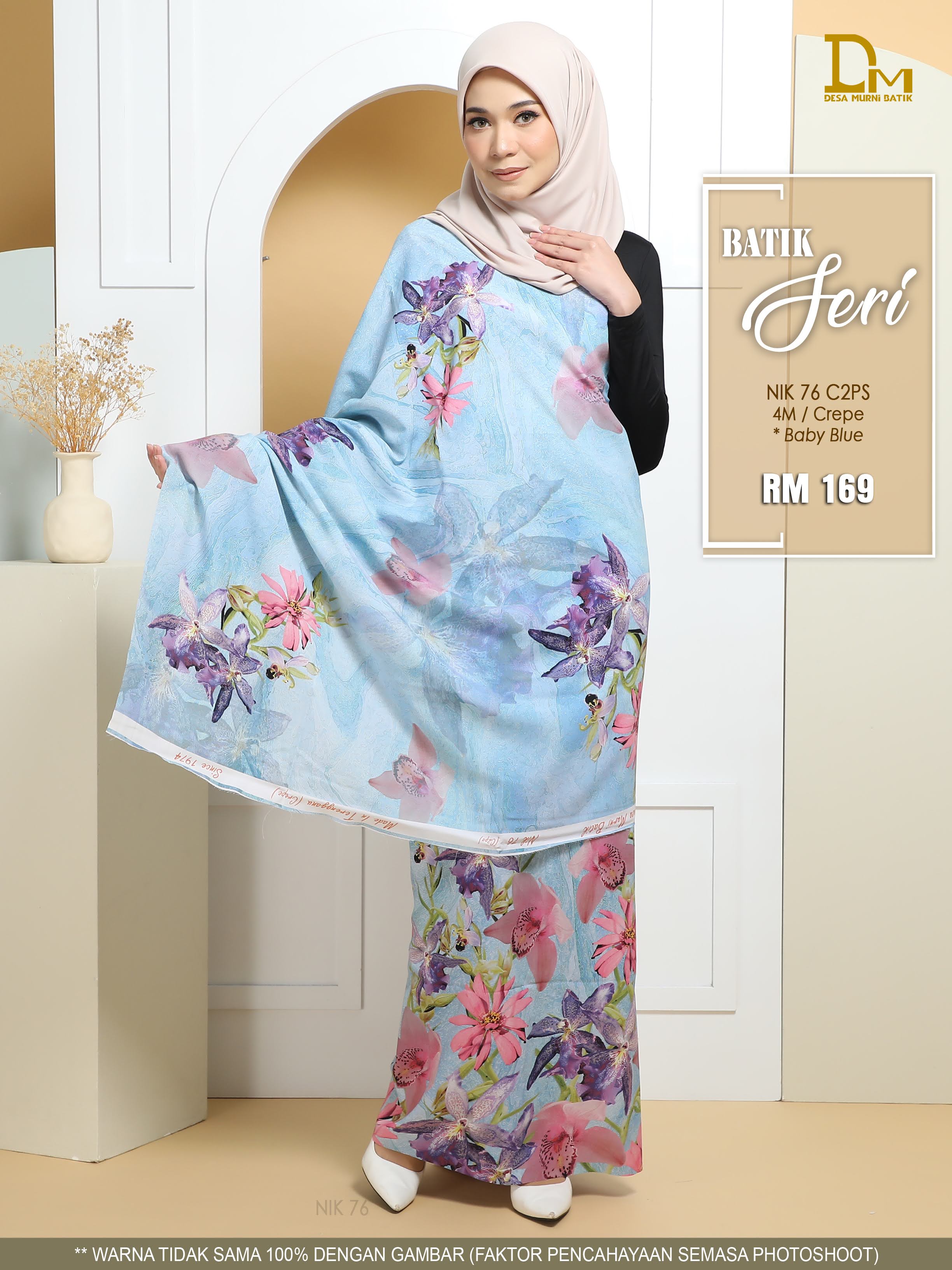 BATIK SERI CREPE NIK 76