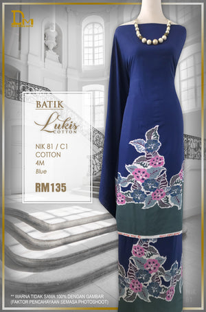 BATIK LUKIS TERENGGANU COTTON NIK 81
