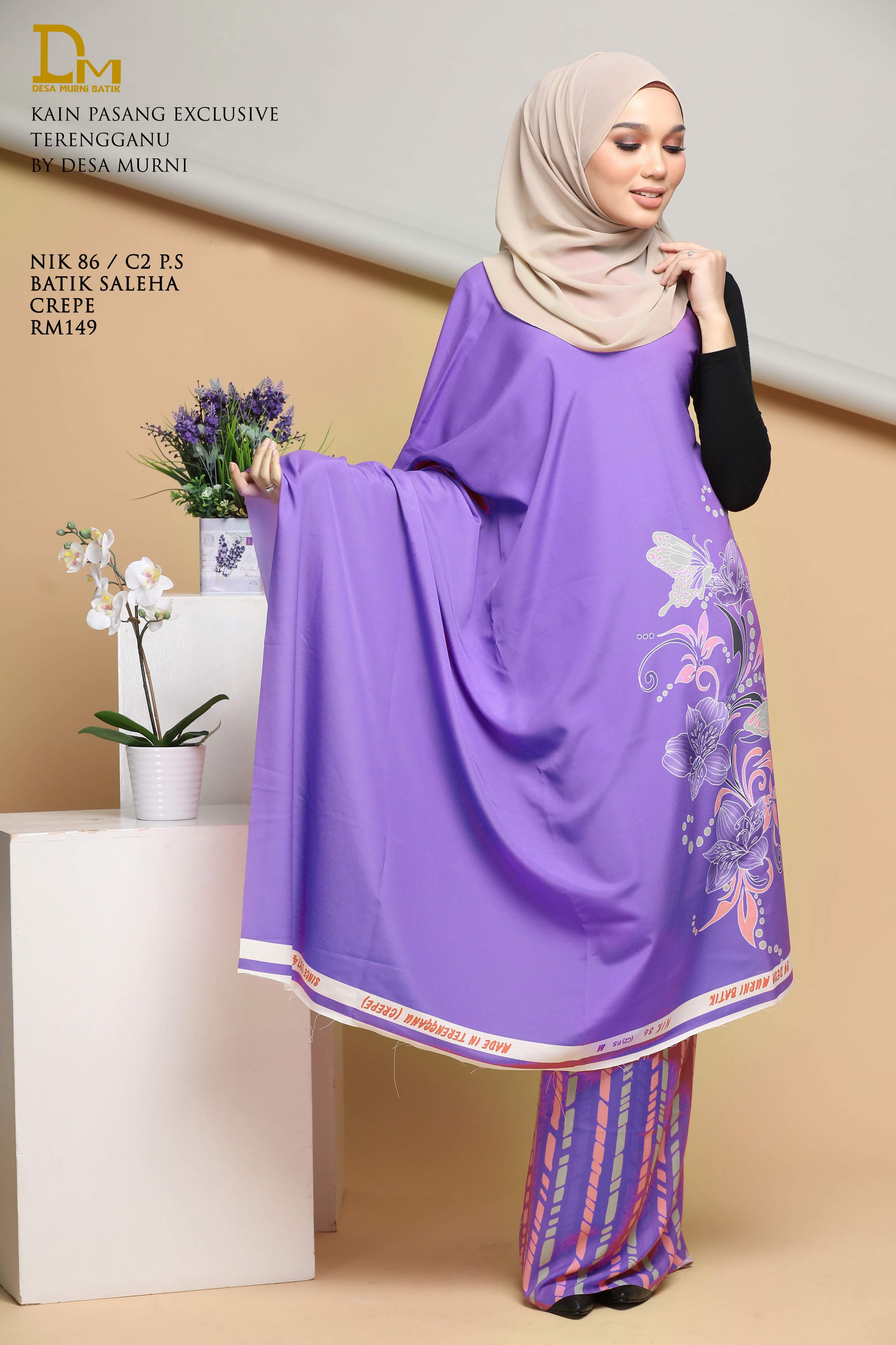 BATIK SALEHA CREPE NIK 86 ADJ 01