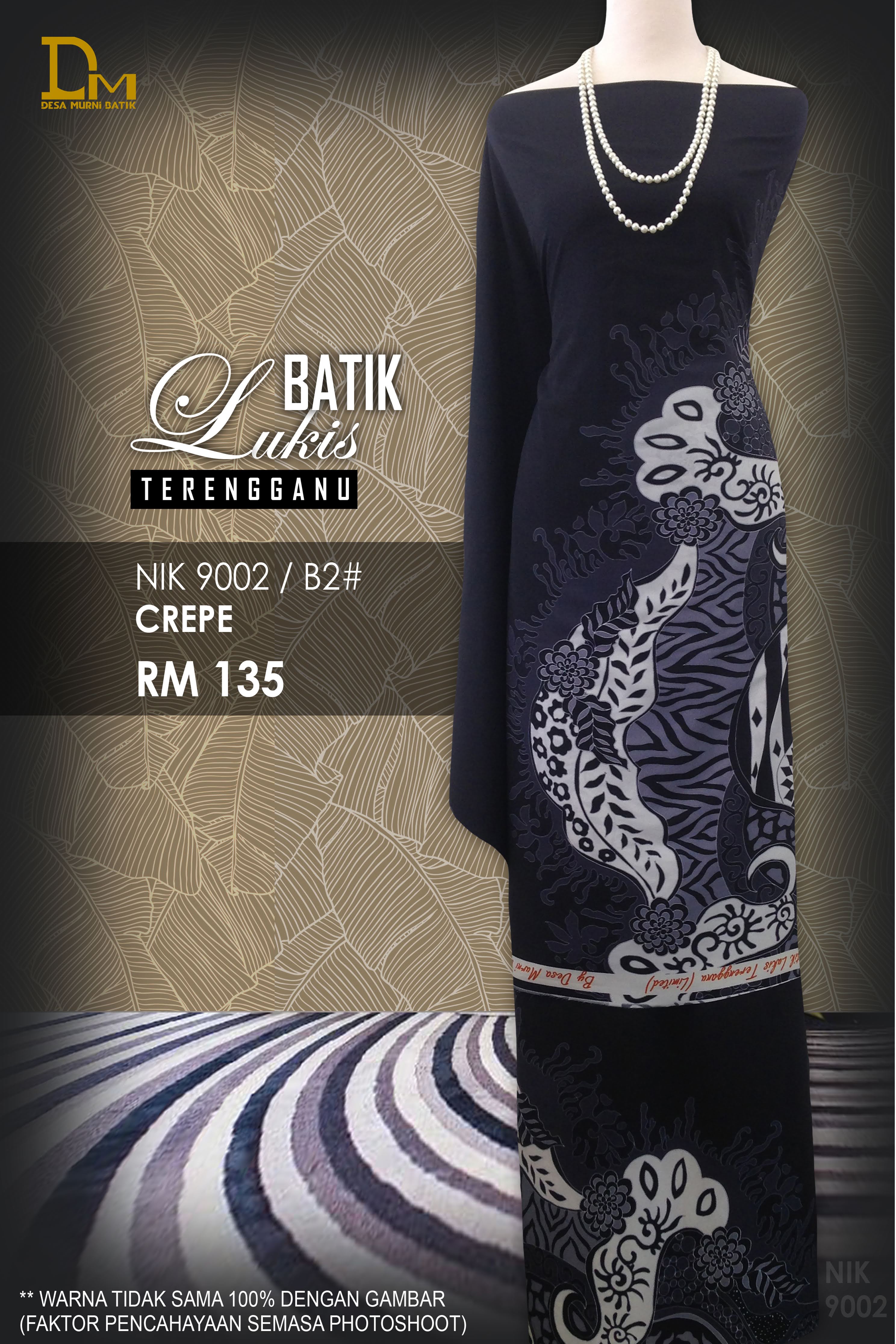 BATIK LUKIS TERENGGANU CREPE NIK 9002