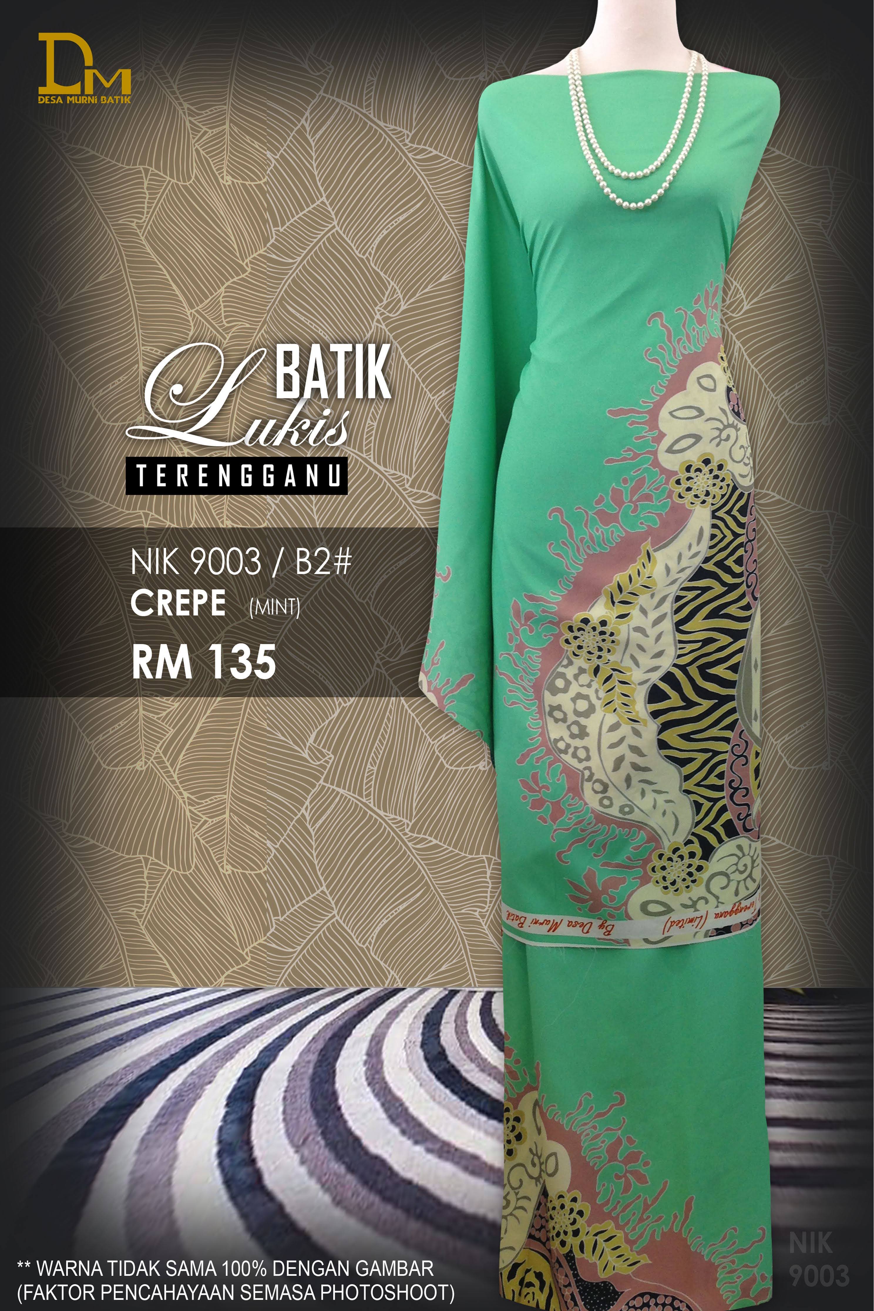 BATIK LUKIS TERENGGANU CREPE NIK 9003