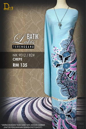 BATIK LUKIS TERENGGANU CREPE NIK 9012