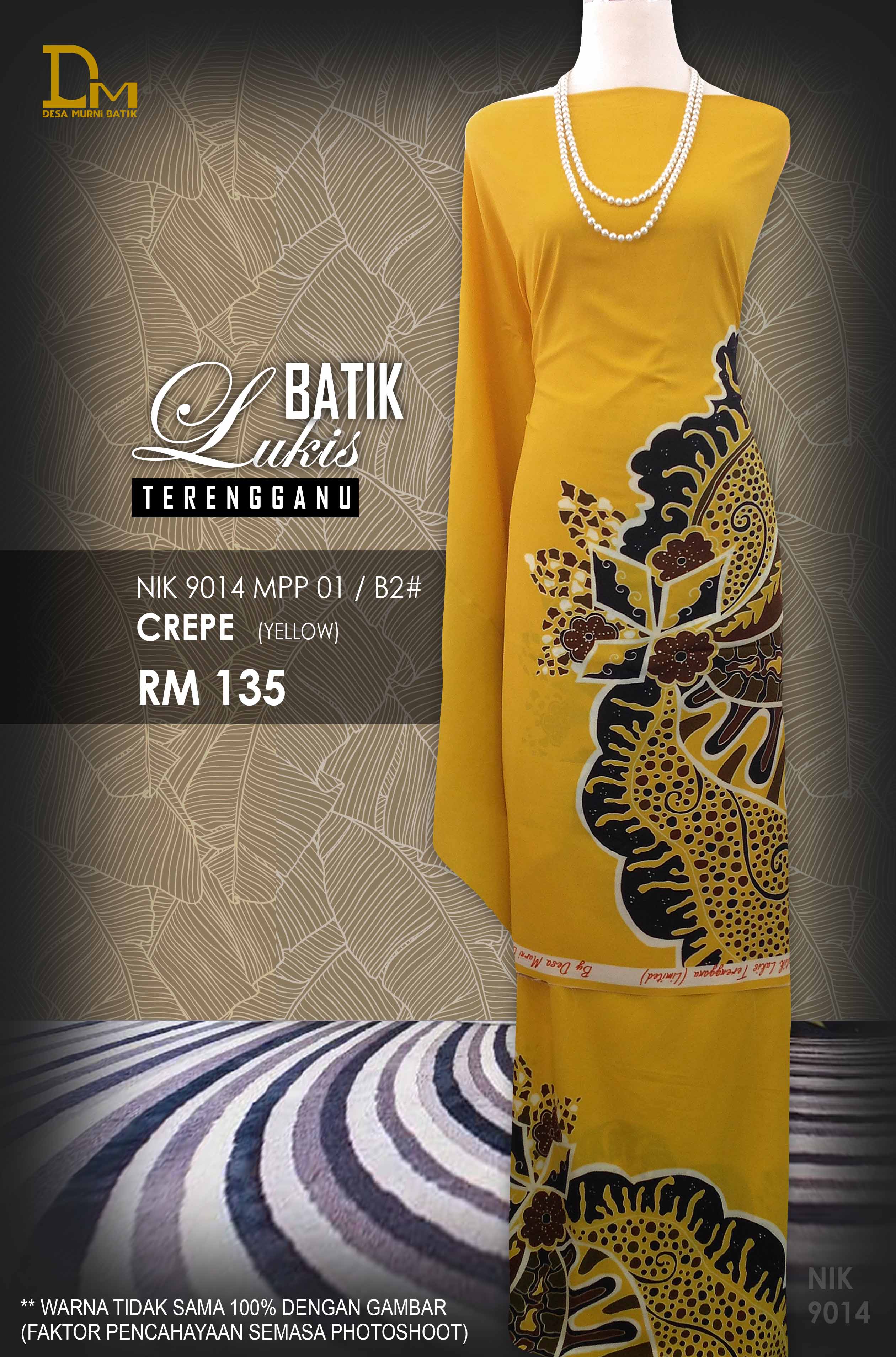 BATIK LUKIS TERENGGANU CREPE NIK 9014 MPP