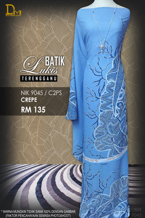 BATIK LUKIS TERENGGANU CREPE NIK 9045