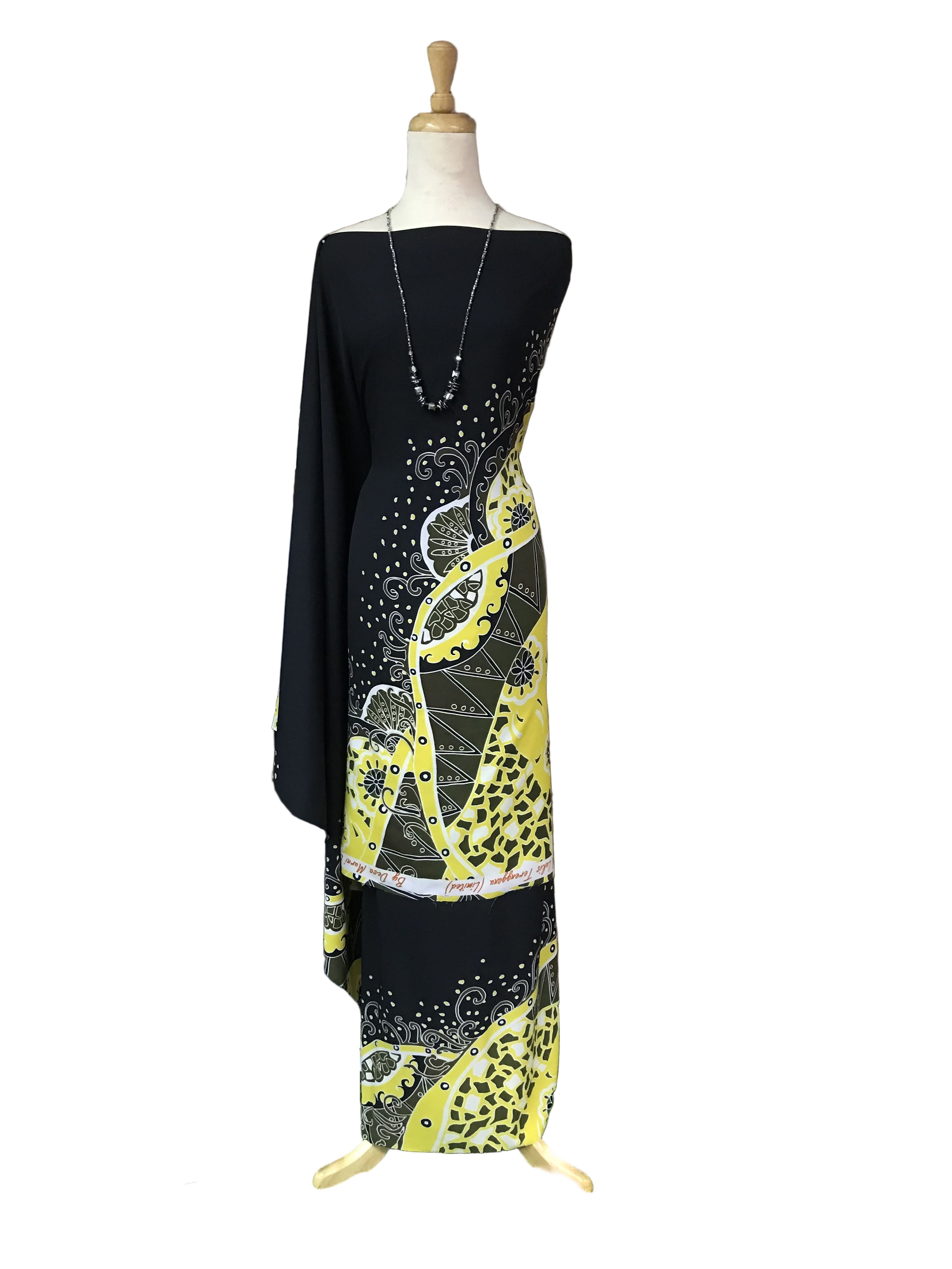 BATIK LUKIS MODEN  CREPE NIK 9083