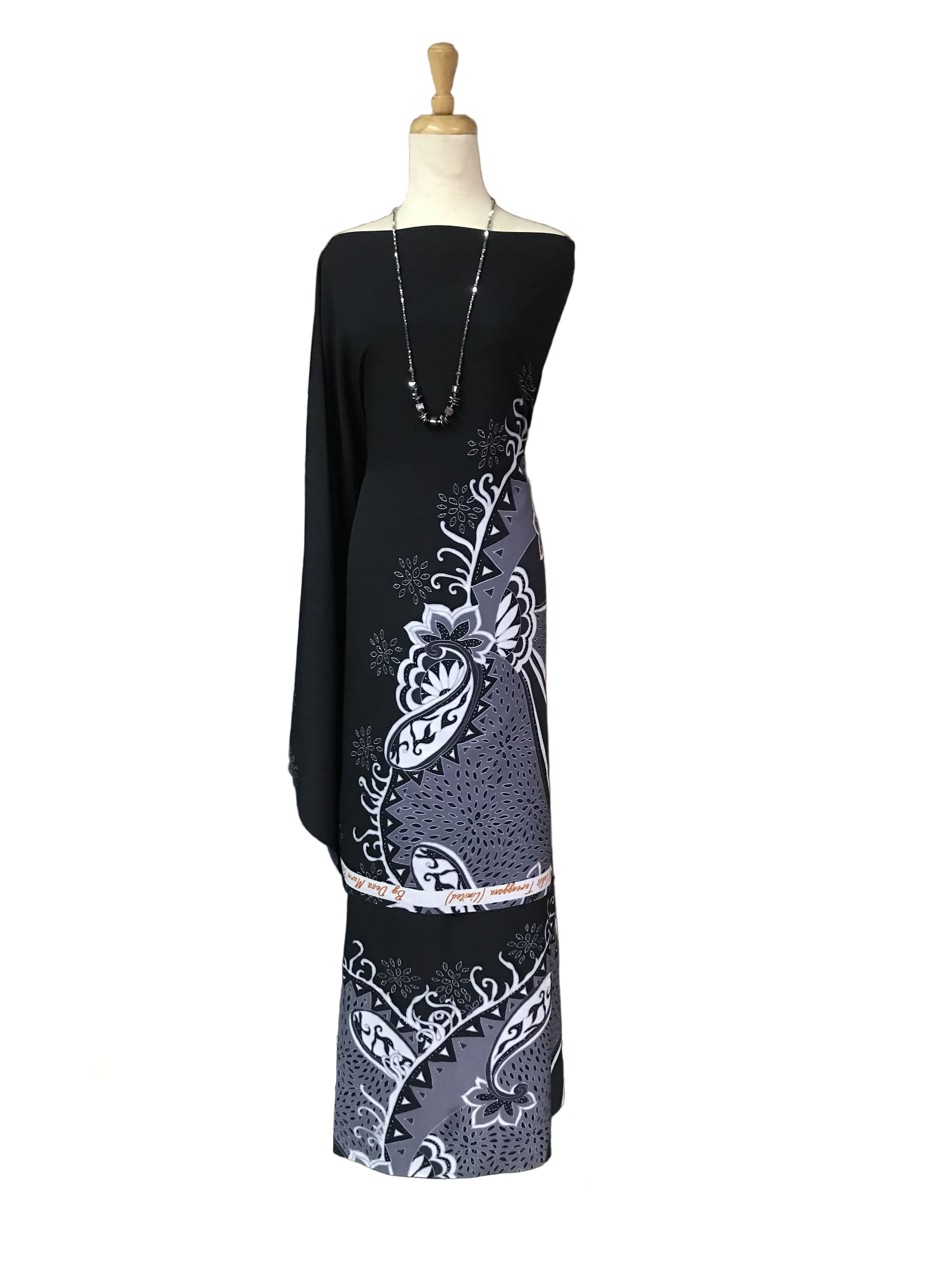 BATIK LUKIS MODEN CREPE NIK 9086