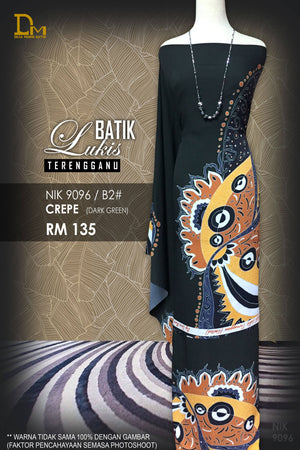 BATIK LUKIS TERENGGANU CREPE NIK 9096