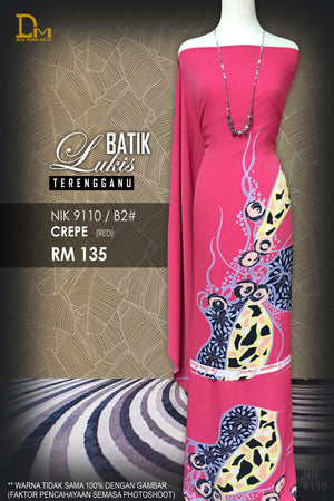 BATIK LUKIS TERENGGANU CREPE NIK 9110