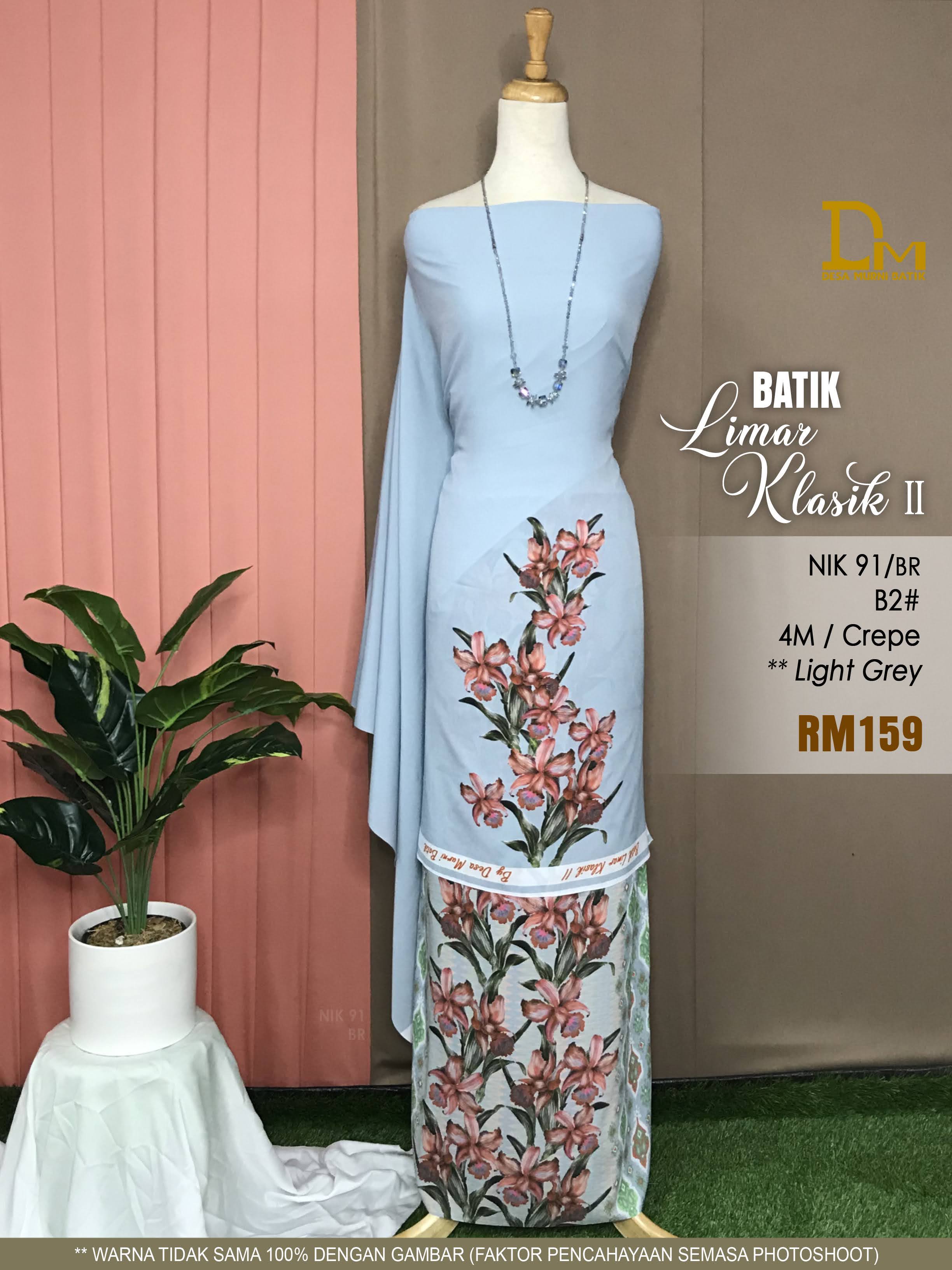 BATIK LIMAR KLASIK II NIK 91
