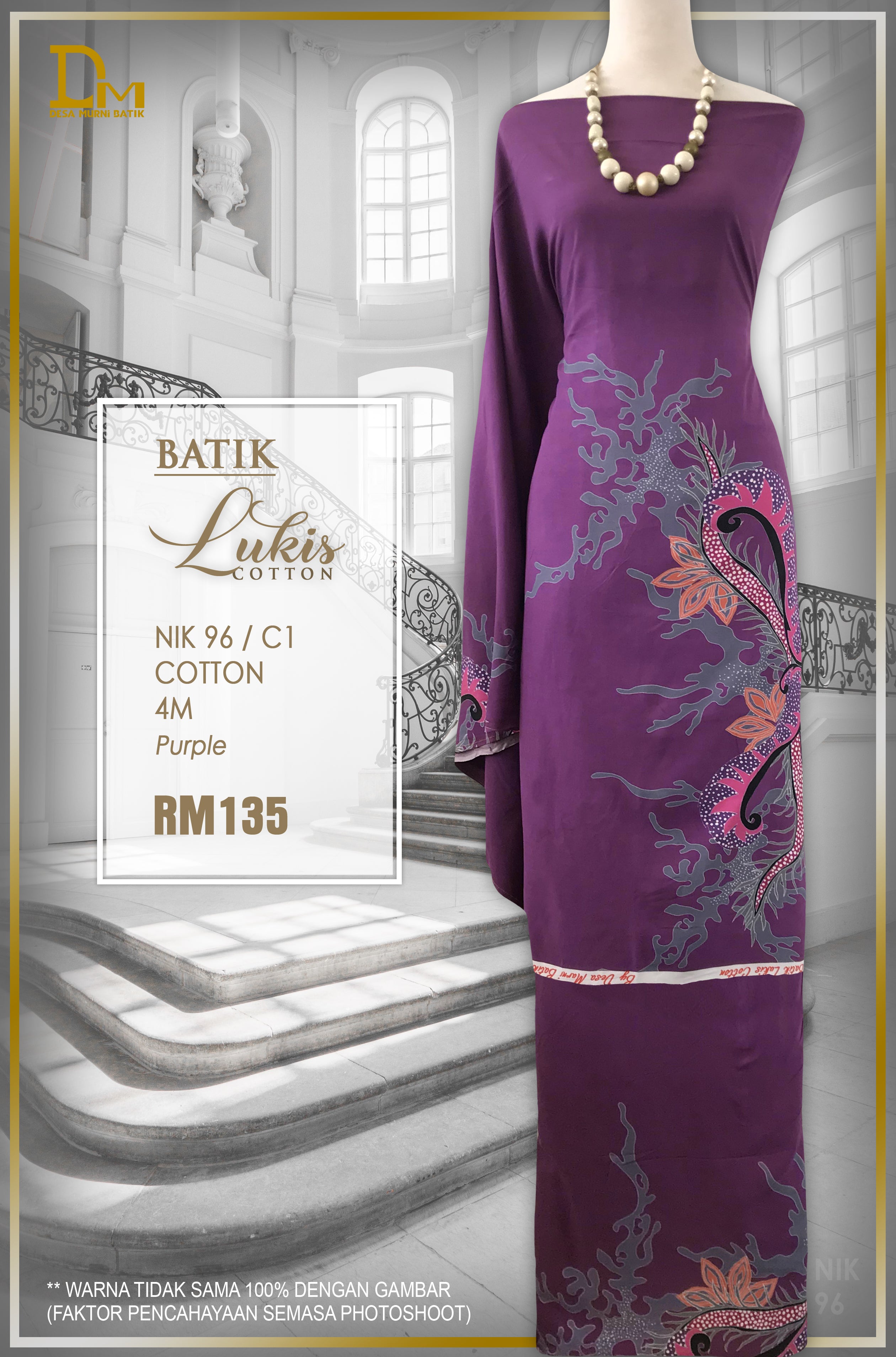 BATIK LUKIS TERENGGANU NIK 96