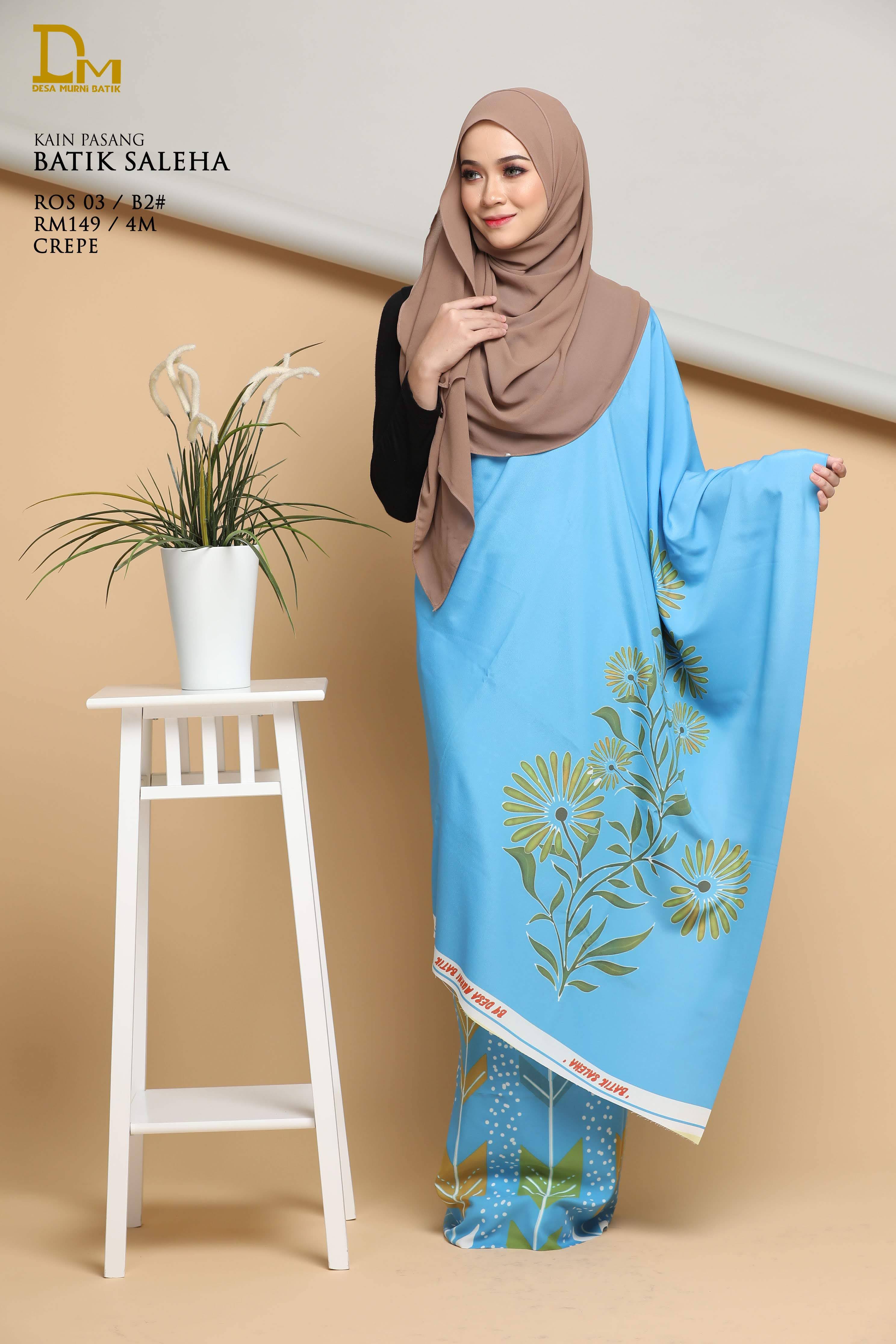 BATIK SALEHA CREPE ROS 03