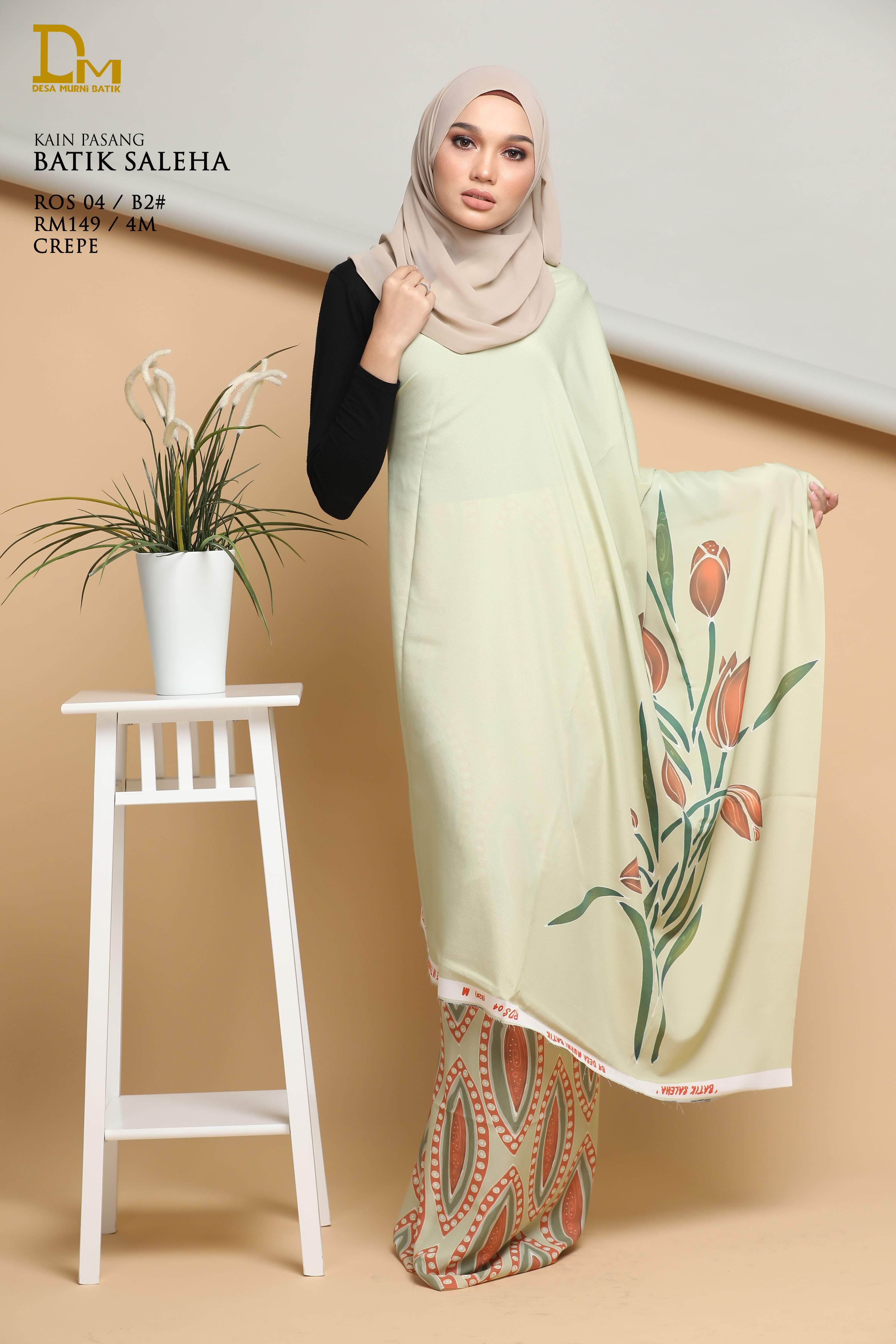 BATIK SALEHA CREPE ROS 04