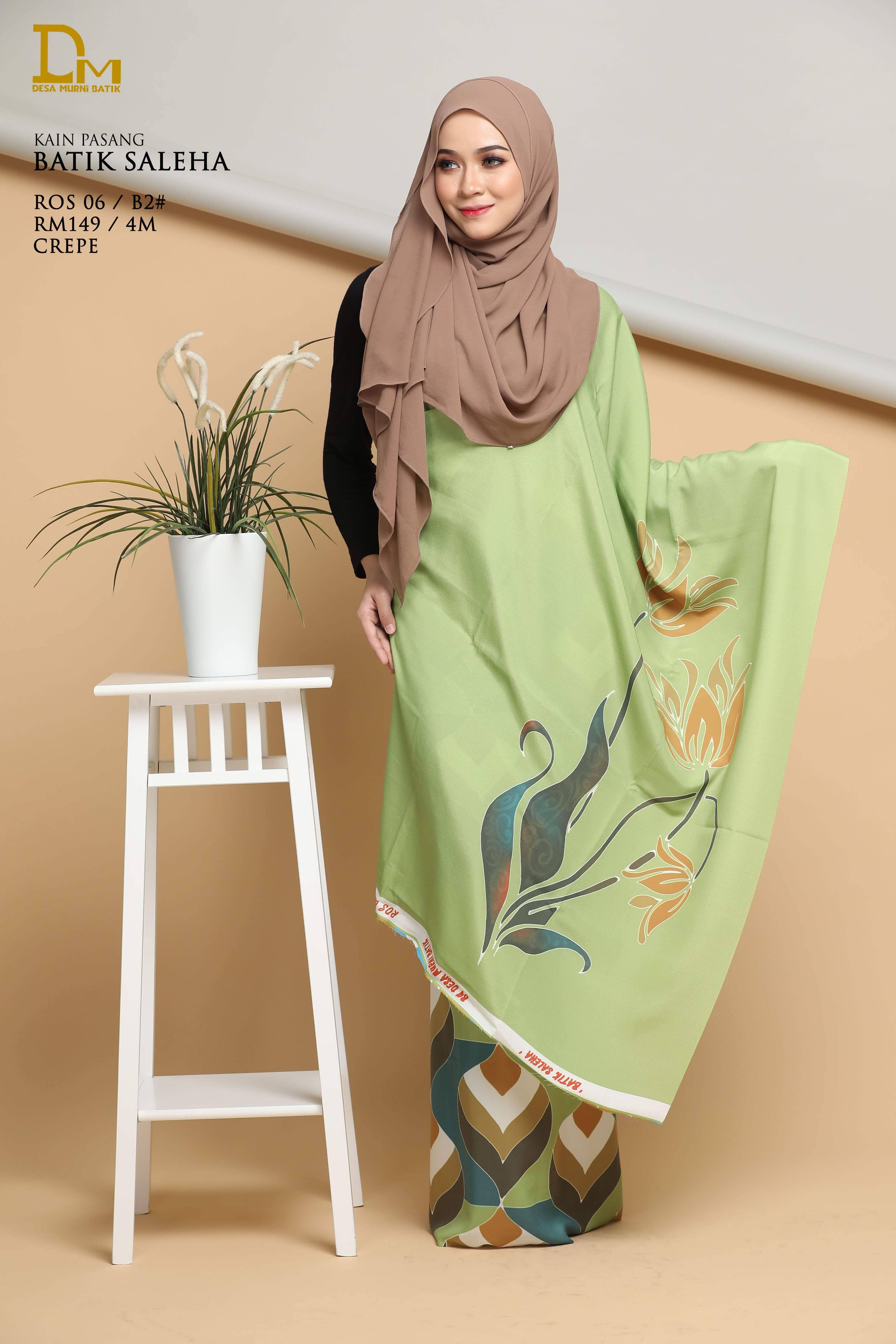 BATIK SALEHA CREPE ROS 06