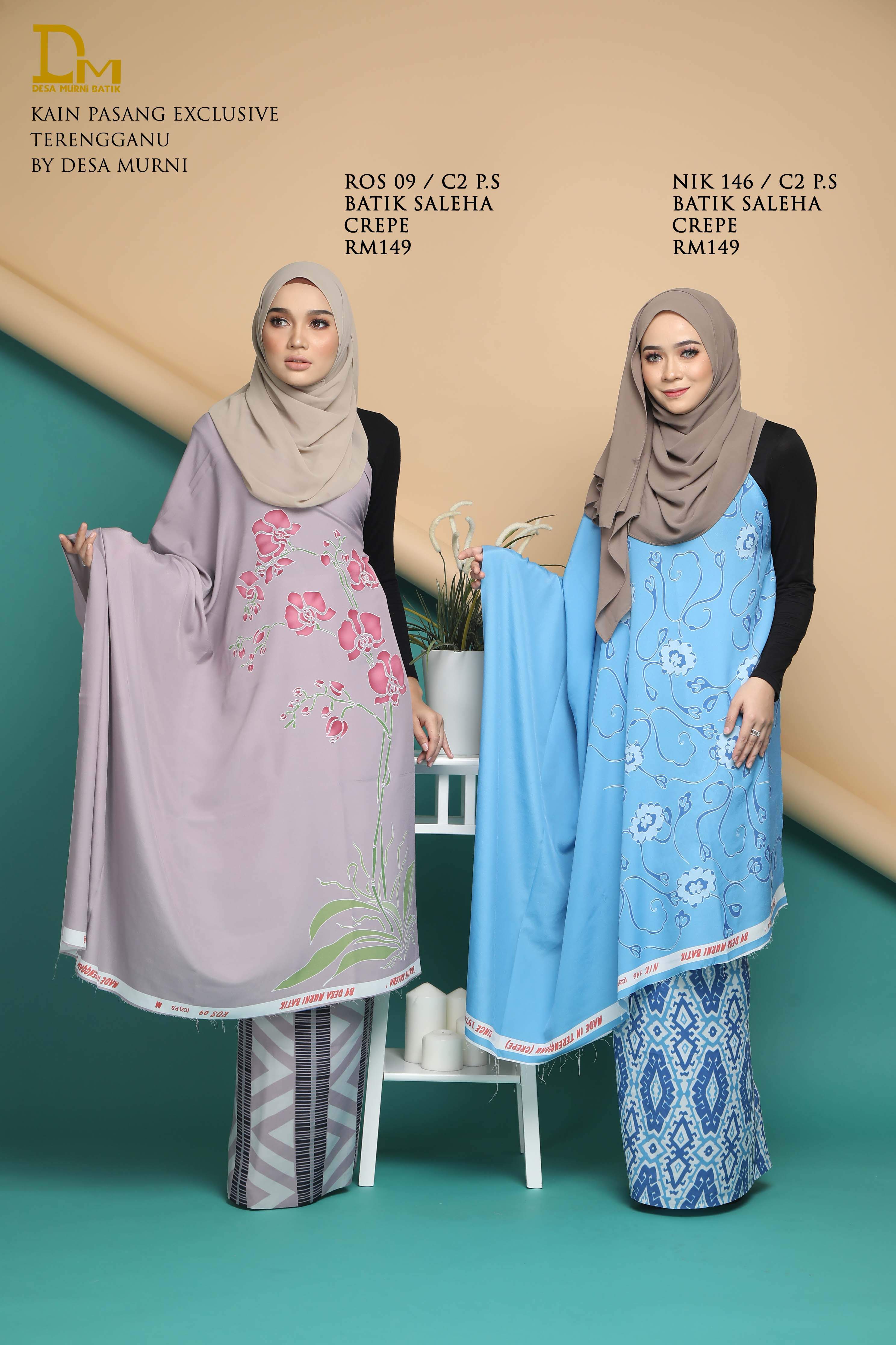 BATIK SALEHA CREPE ROS 09