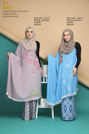 BATIK SALEHA CREPE ROS 09