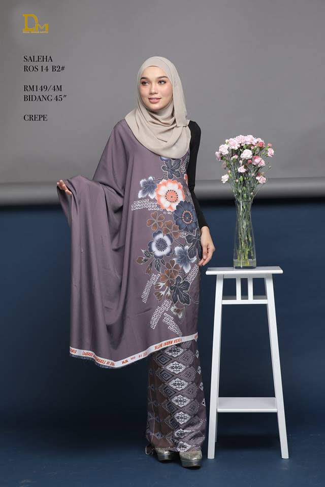 BATIK SALEHA CREPE ROS 14