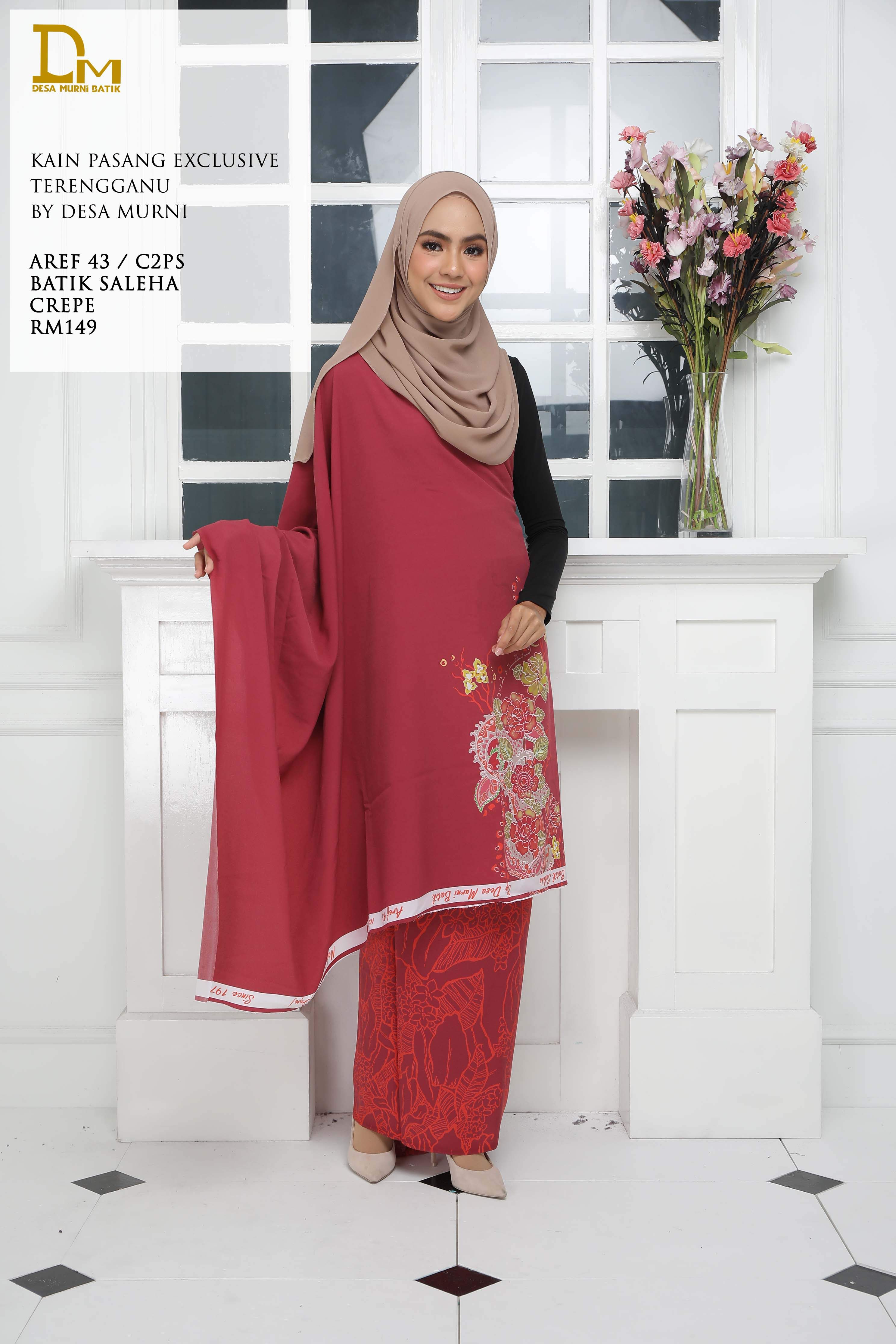BATIK SALEHA CREPE AREF 43