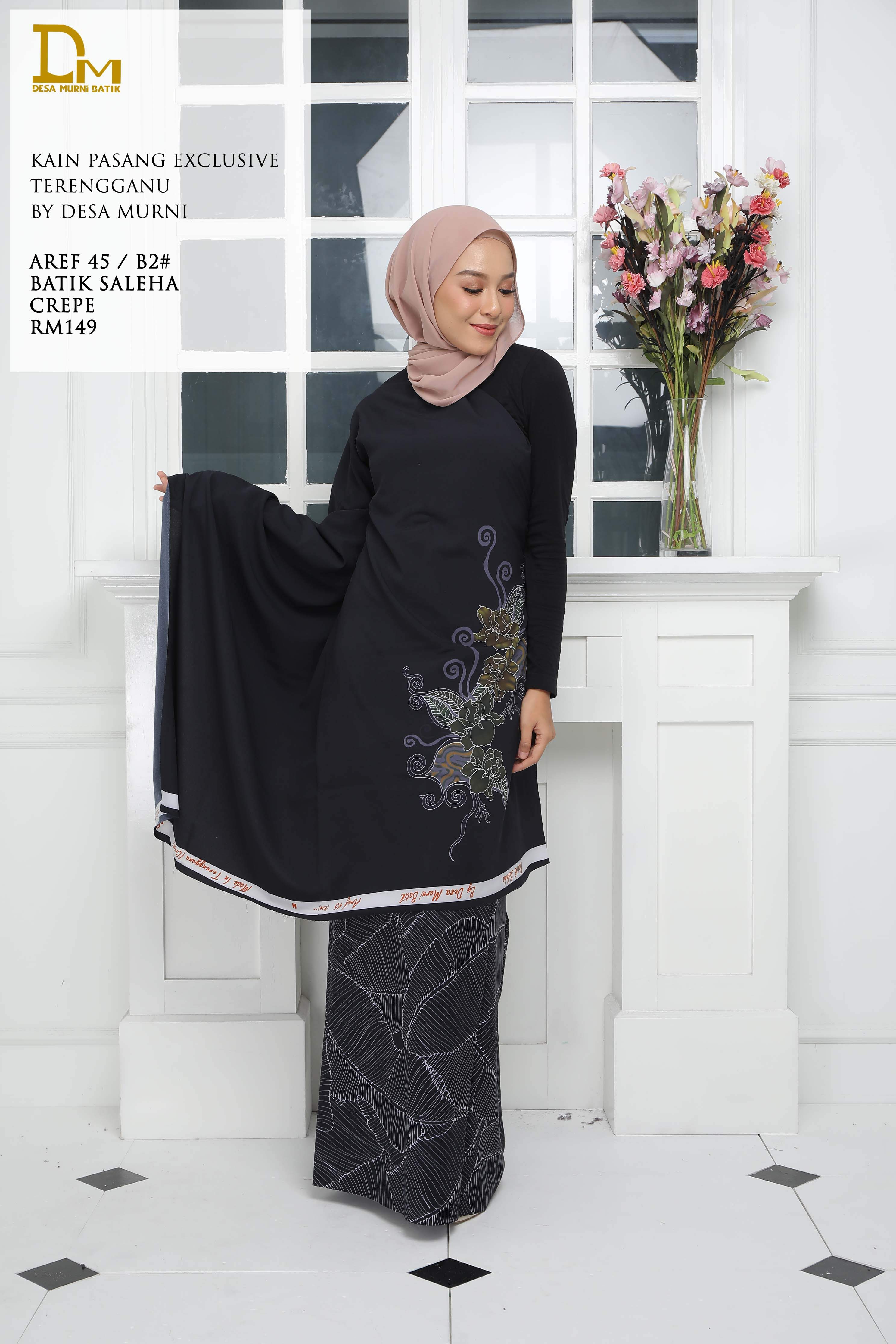 BATIK SALEHA CREPE AREF 45