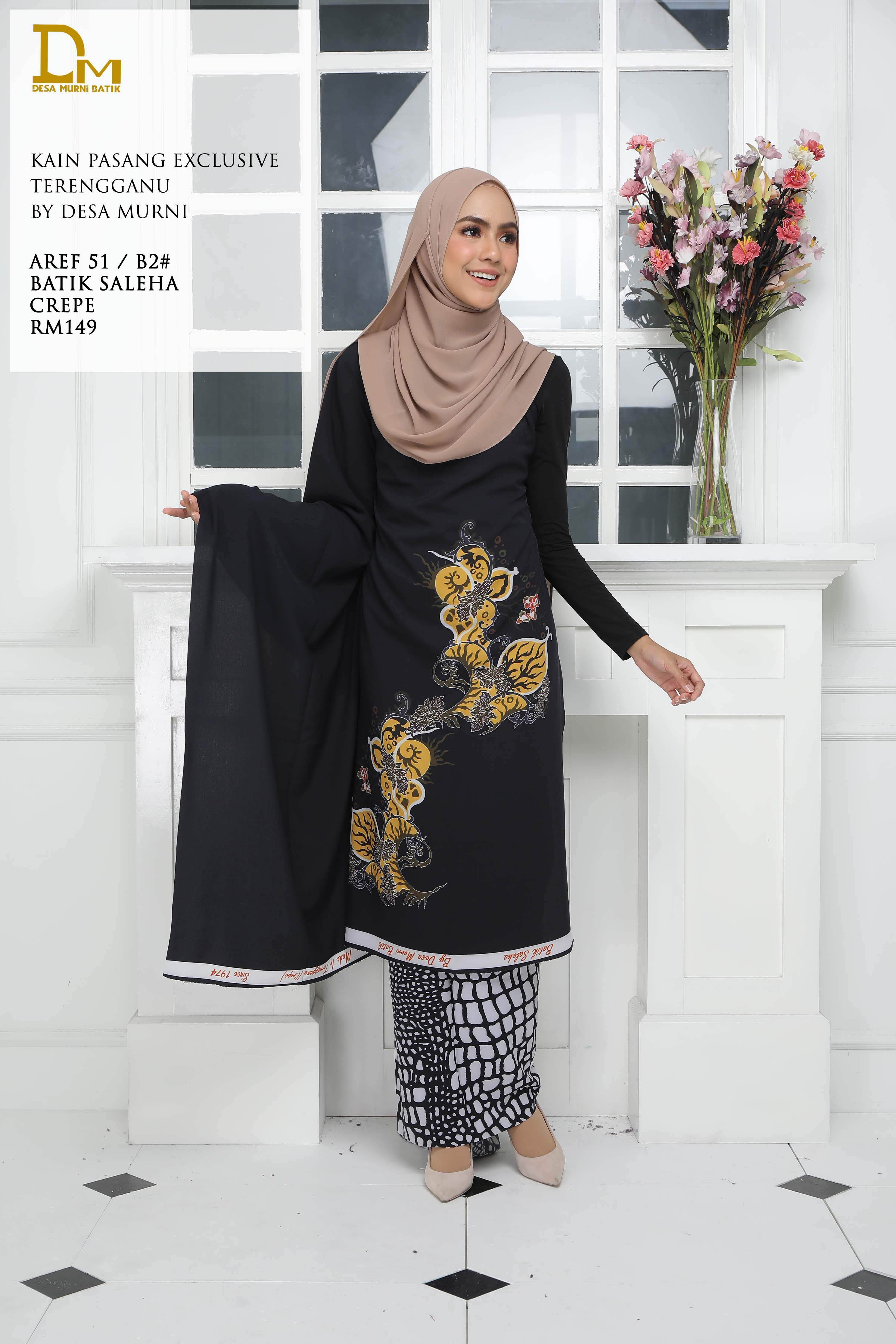 BATIK SALEHA CREPE AREF 51