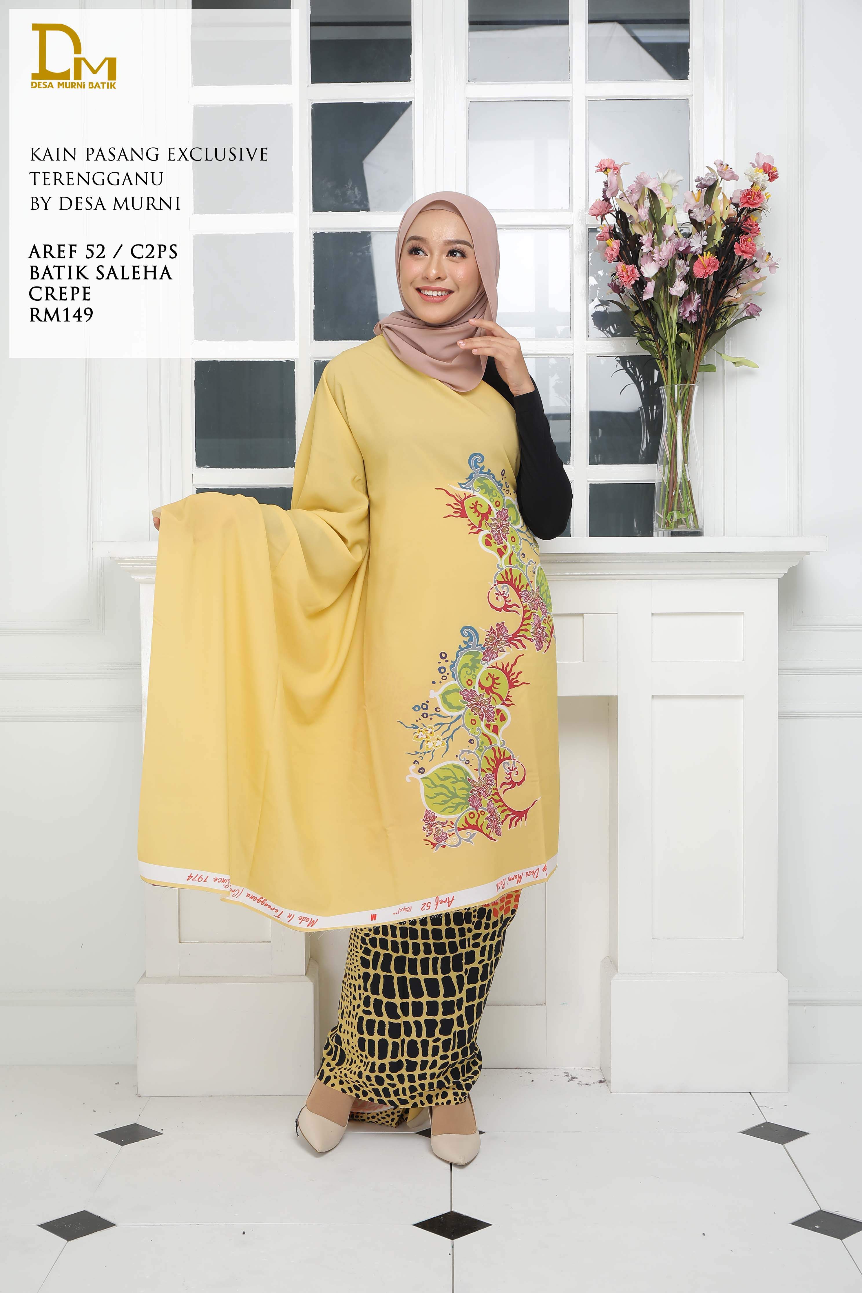 BATIK SALEHA CREPE AREF 52