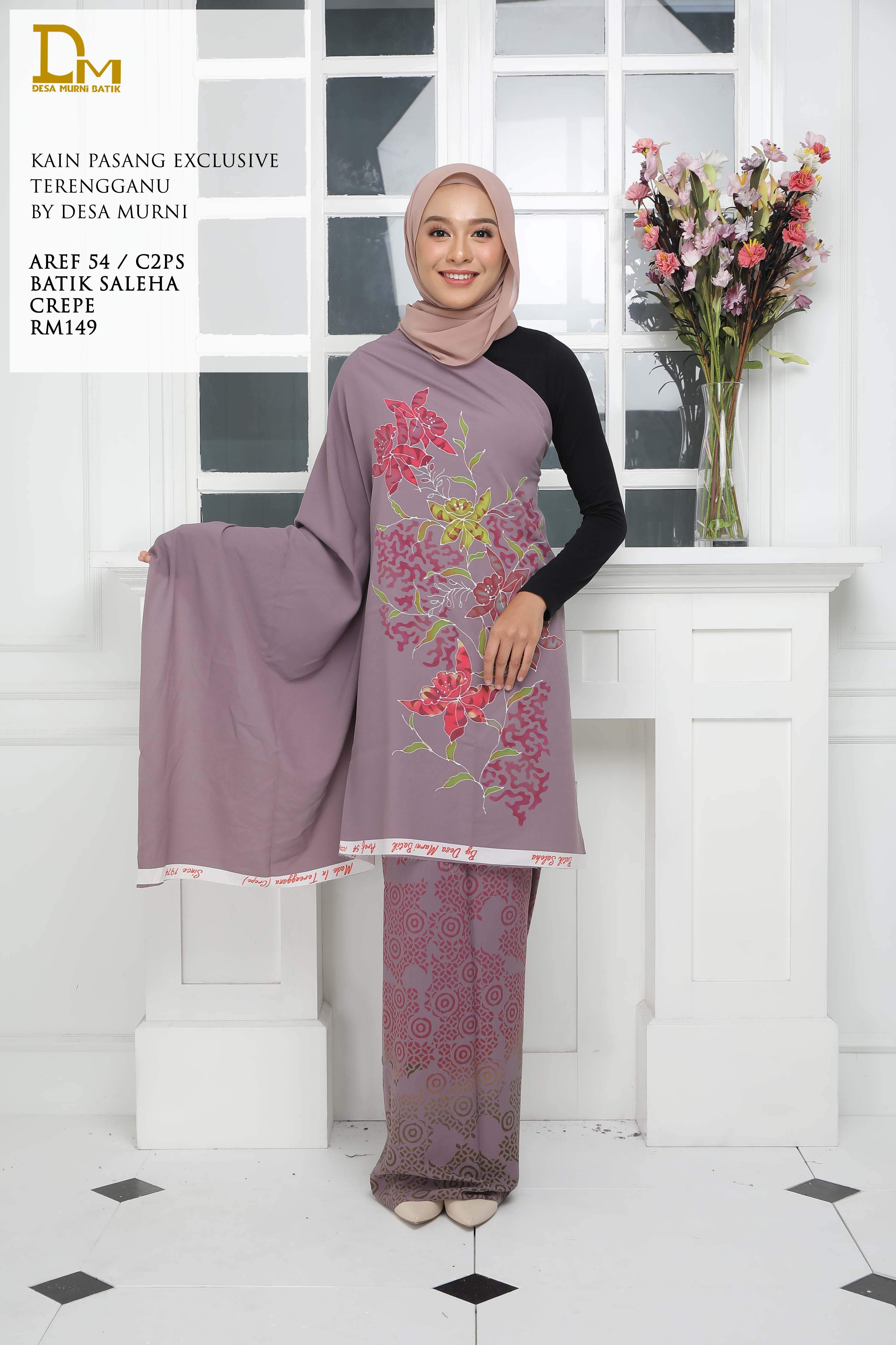 BATIK SALEHA CREPE AREF 54