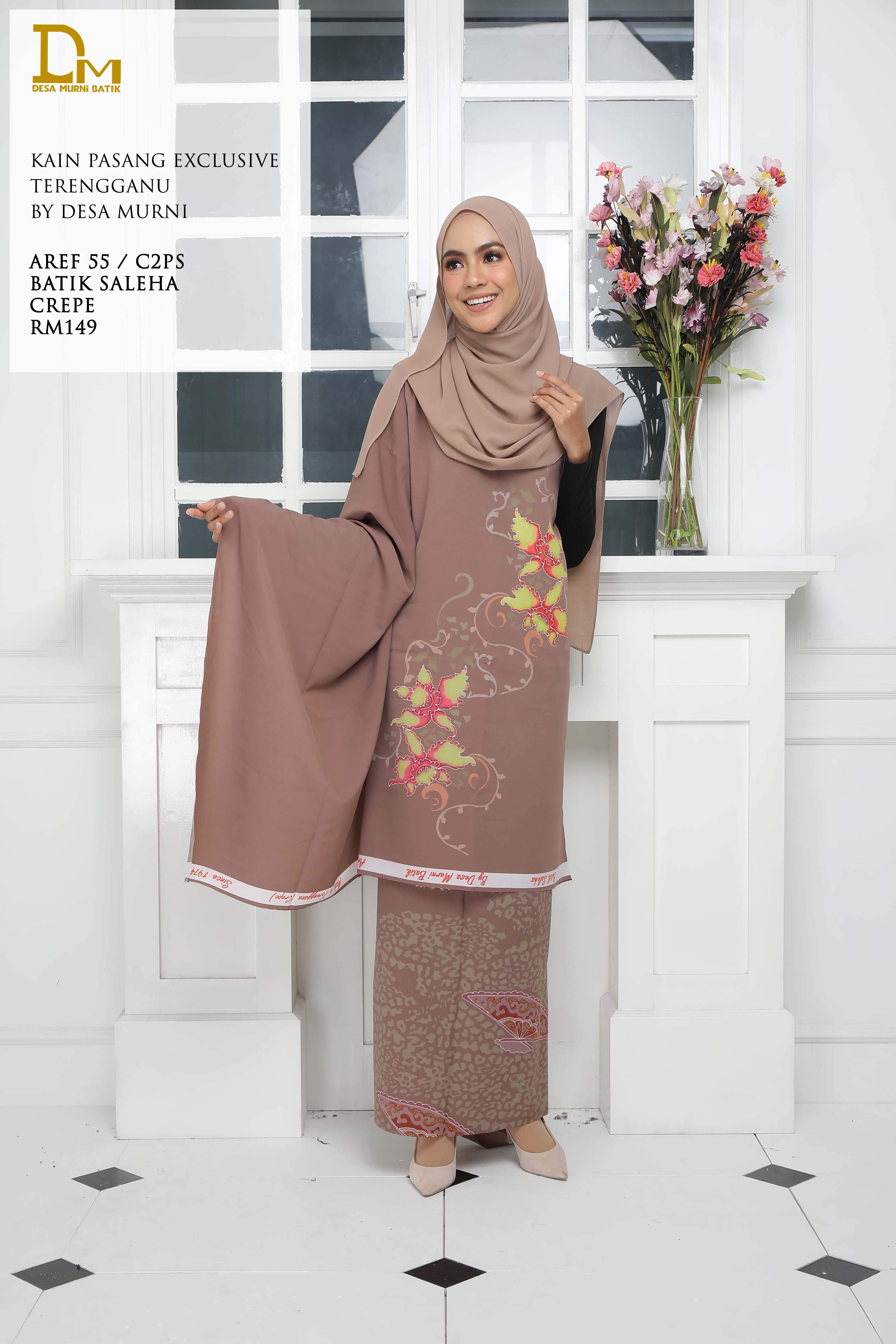 BATIK SALEHA CREPE AREF 55