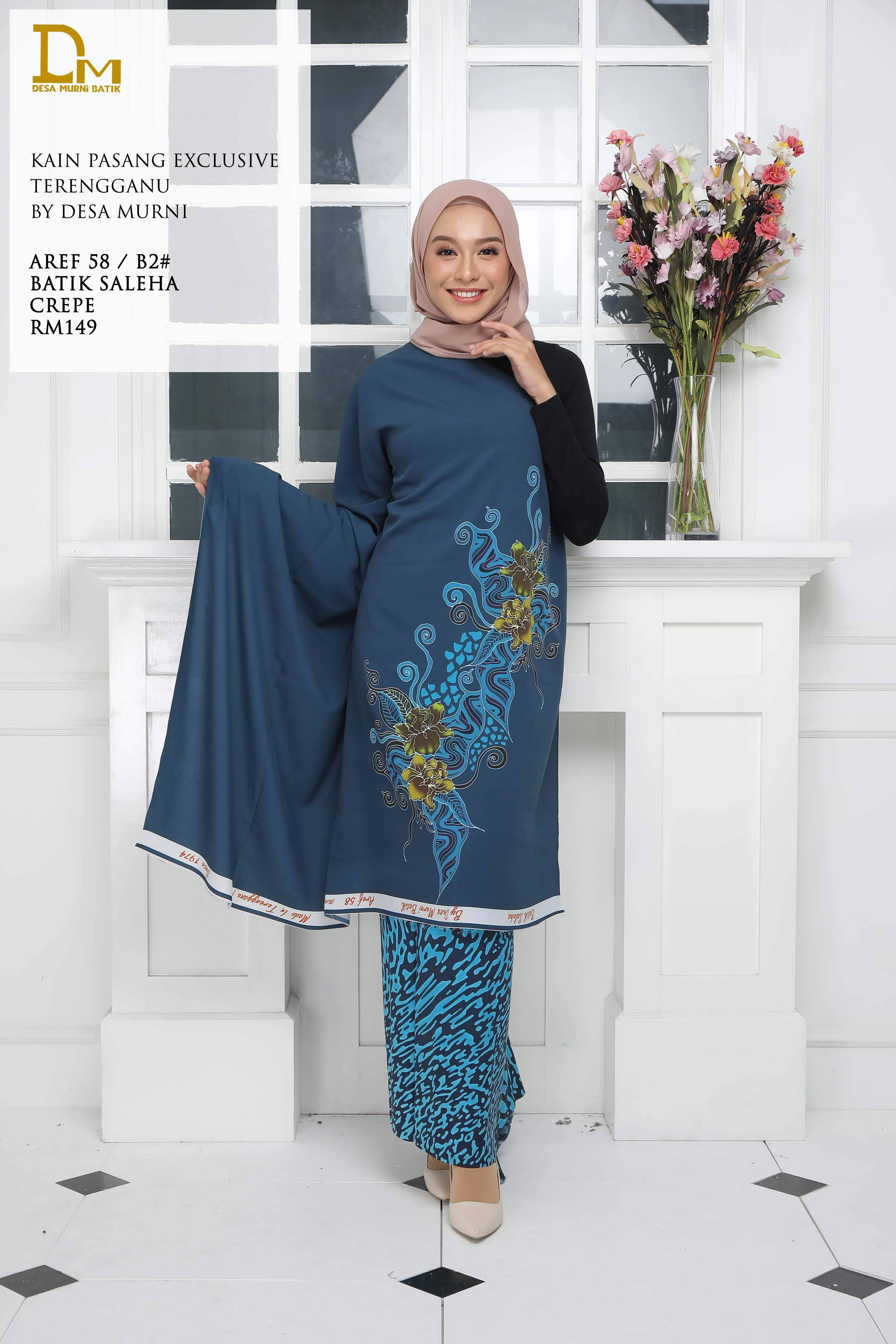 BATIK SALEHA CREPE AREF 58