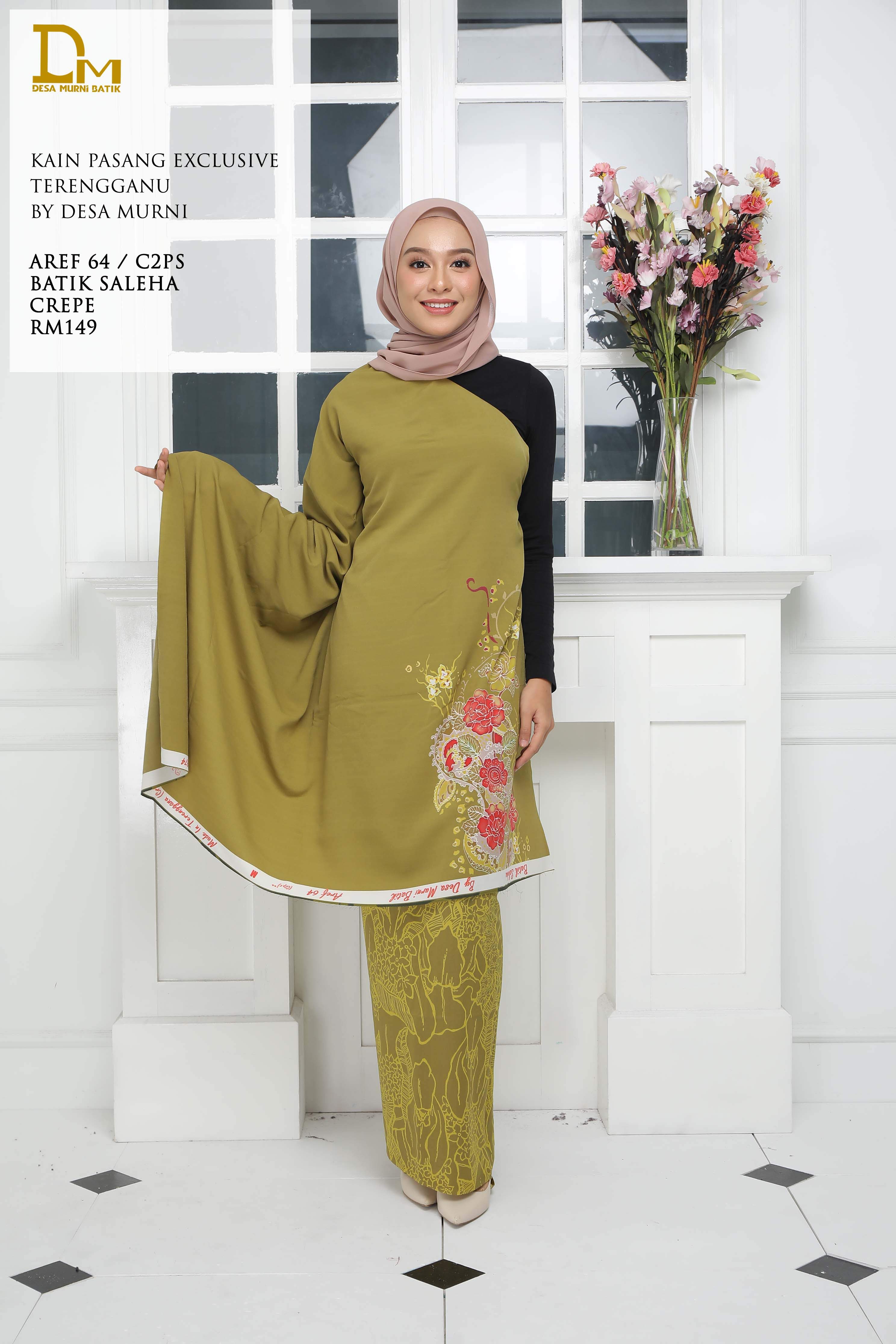 BATIK SALEHA CREPE AREF 64