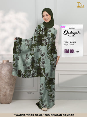 BATIK QADEEJAH SATIN TIE 01 A