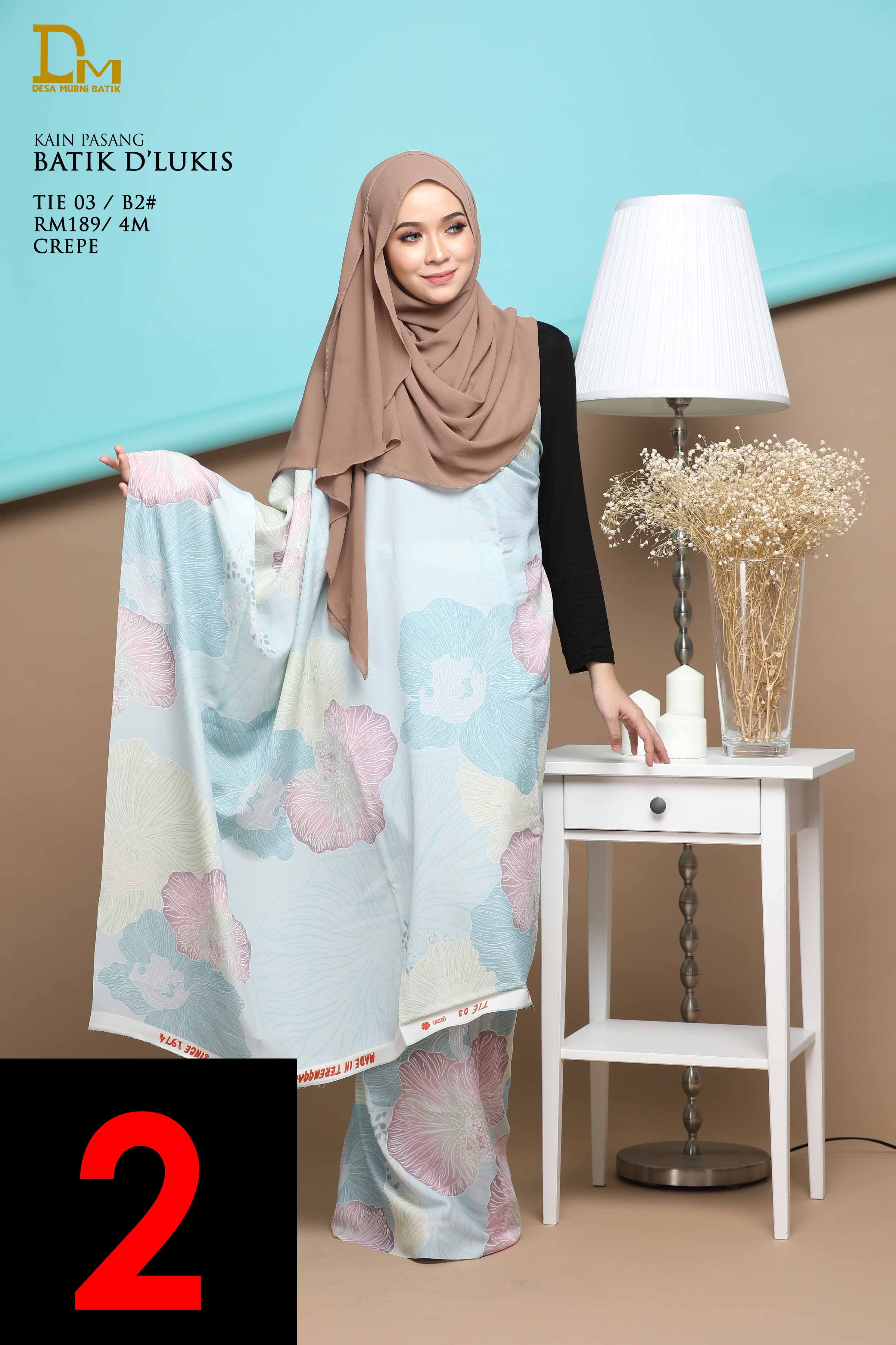 BATIK D' LUKIS TIE 03 CREPE