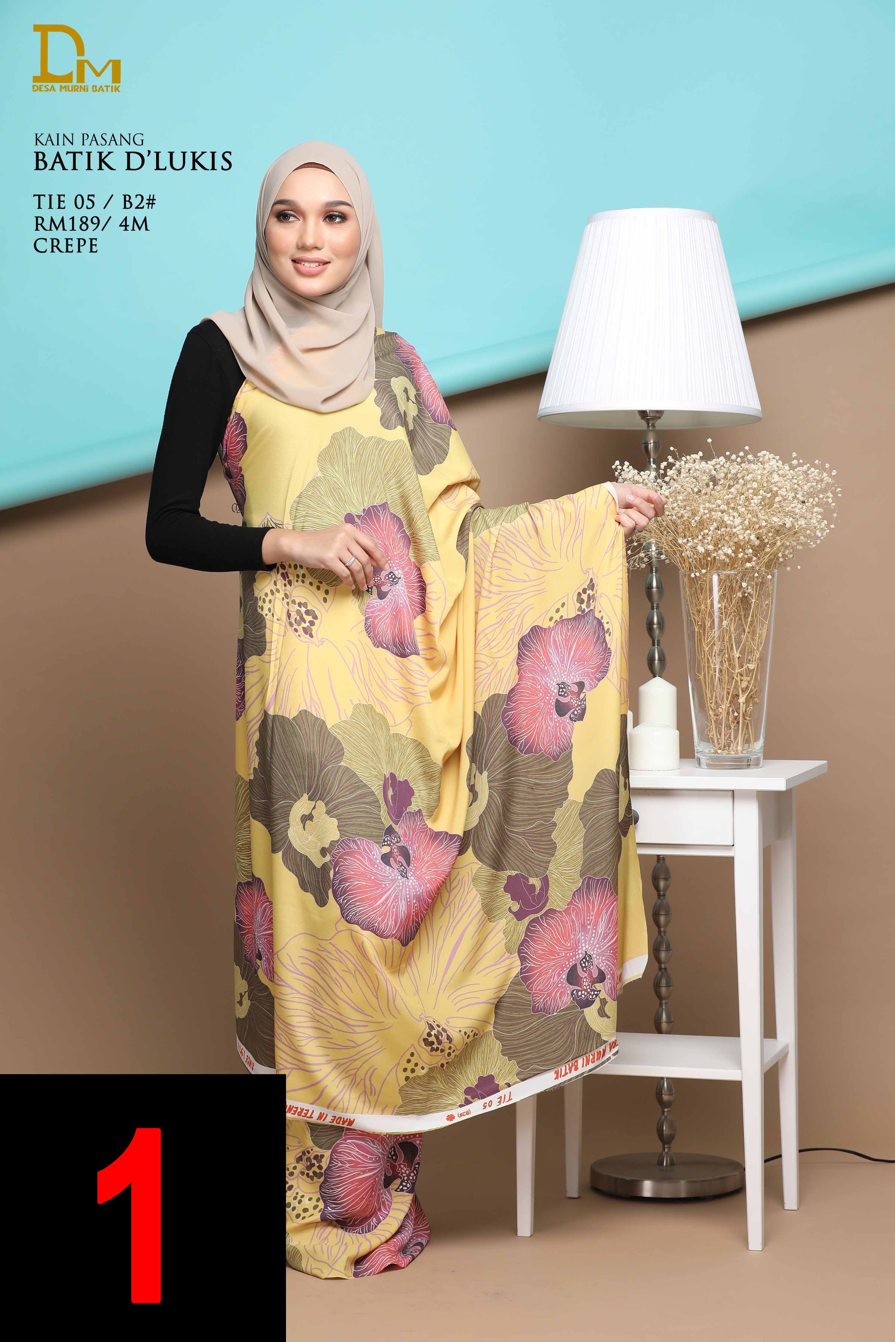 BATIK D' LUKIS TIE 05 CREPE