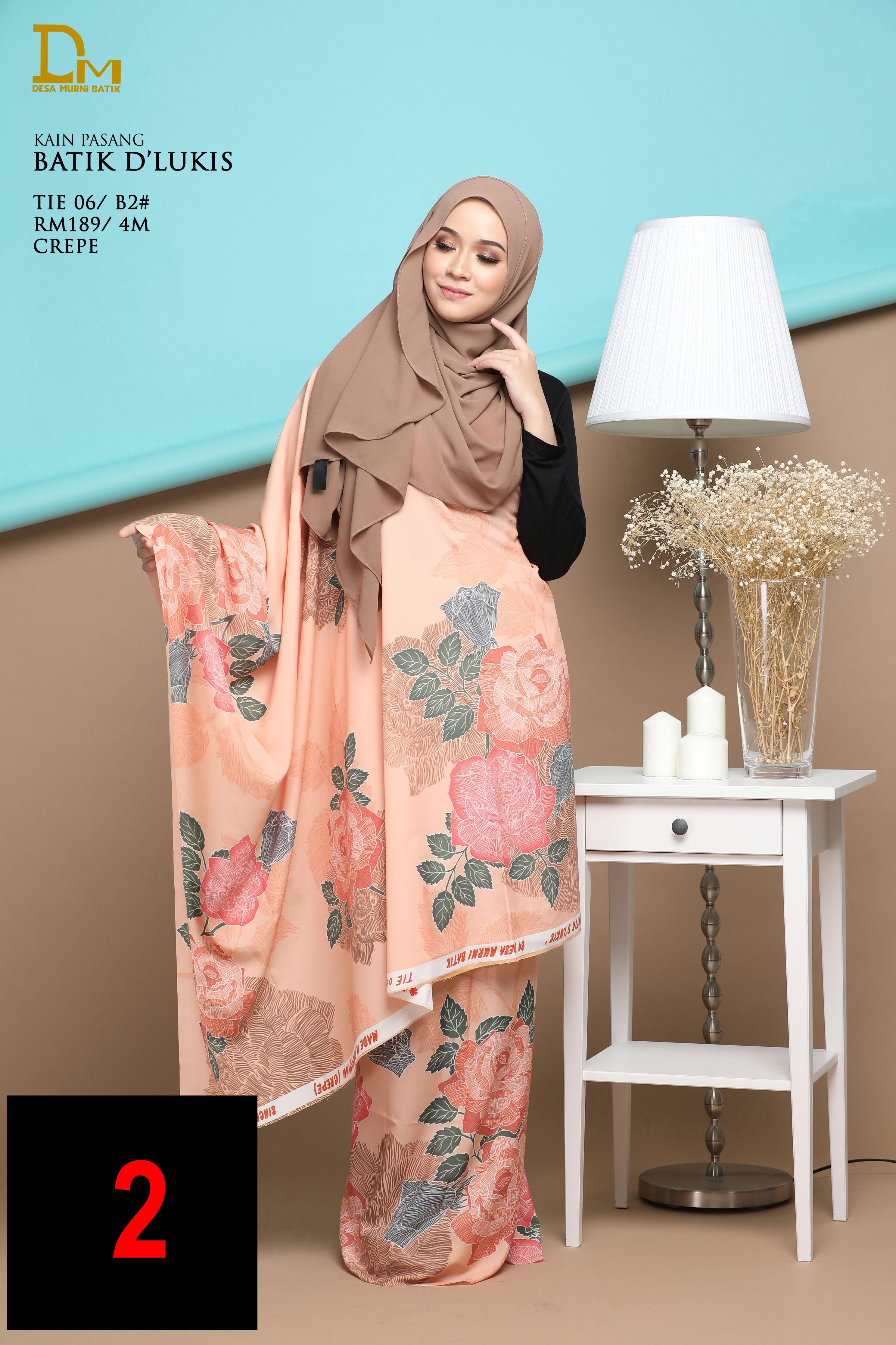 BATIK D' LUKIS TIE 06 CREPE